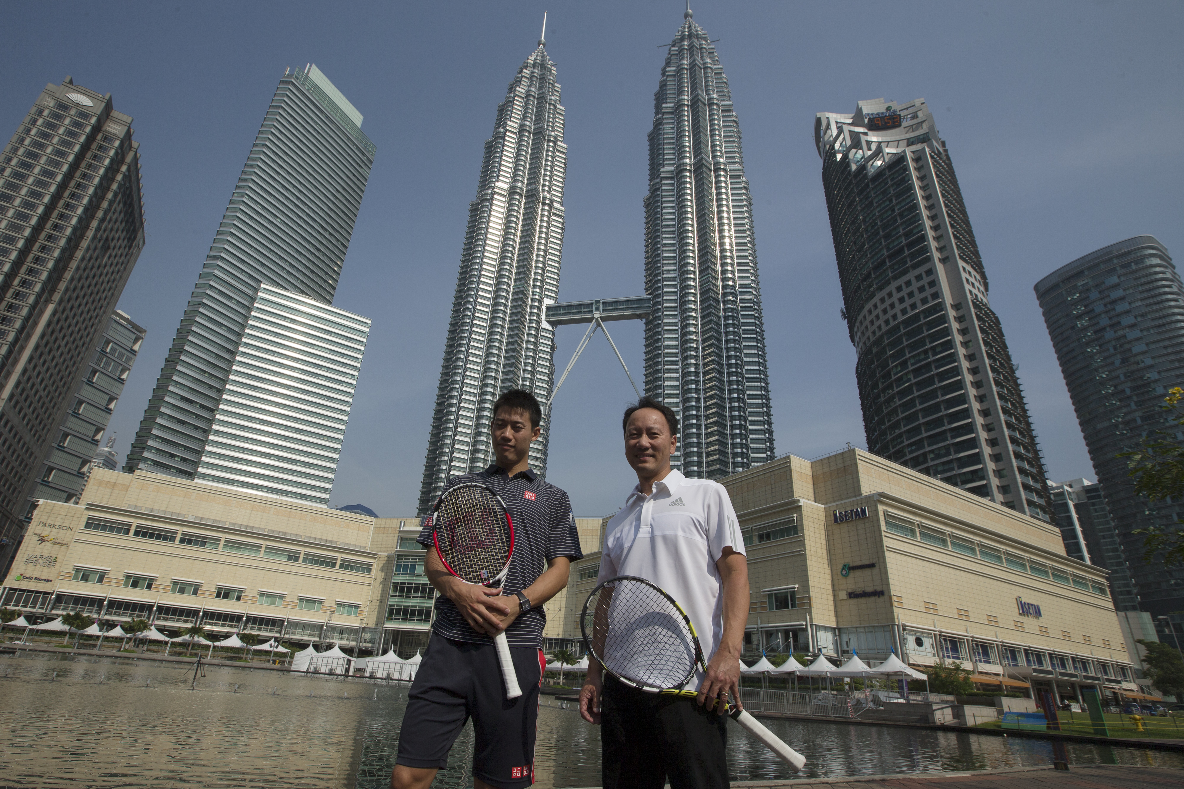 Majkl Čeng i Kei Nišikori