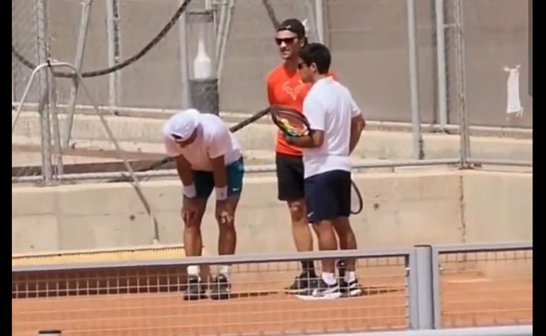 Rafael Nadal trening