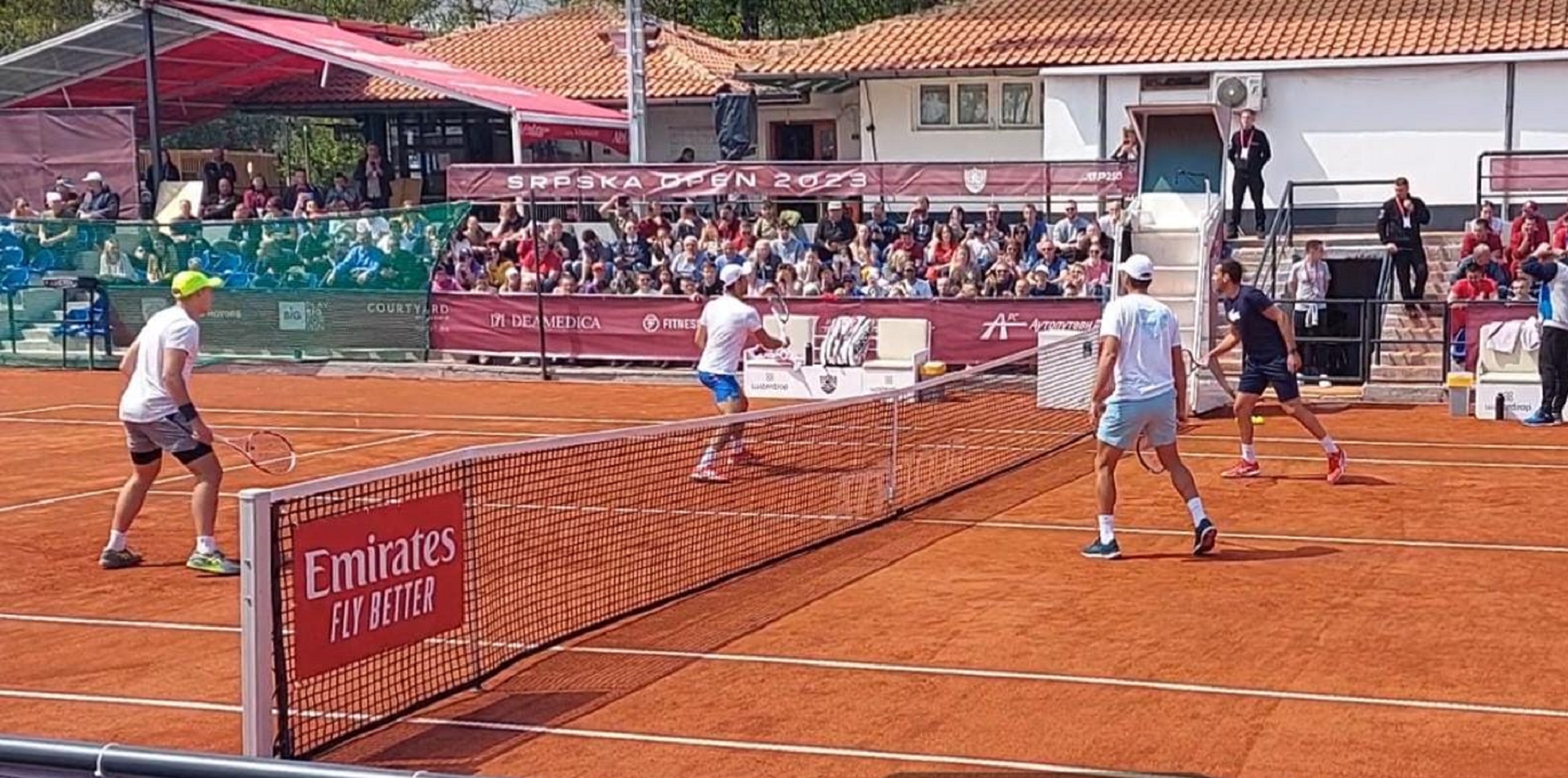 Novak Đoković, trening, Banjaluka, Srpska open, Hamad Međedović