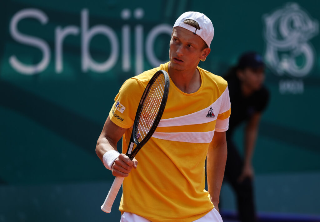 Tennis-ATP Serbia Open 2022-Jiri Lehecka (CZE) v Andrey Rublev 
Beograd, 21.04.2022.
foto: Starsrport/Serbia Open