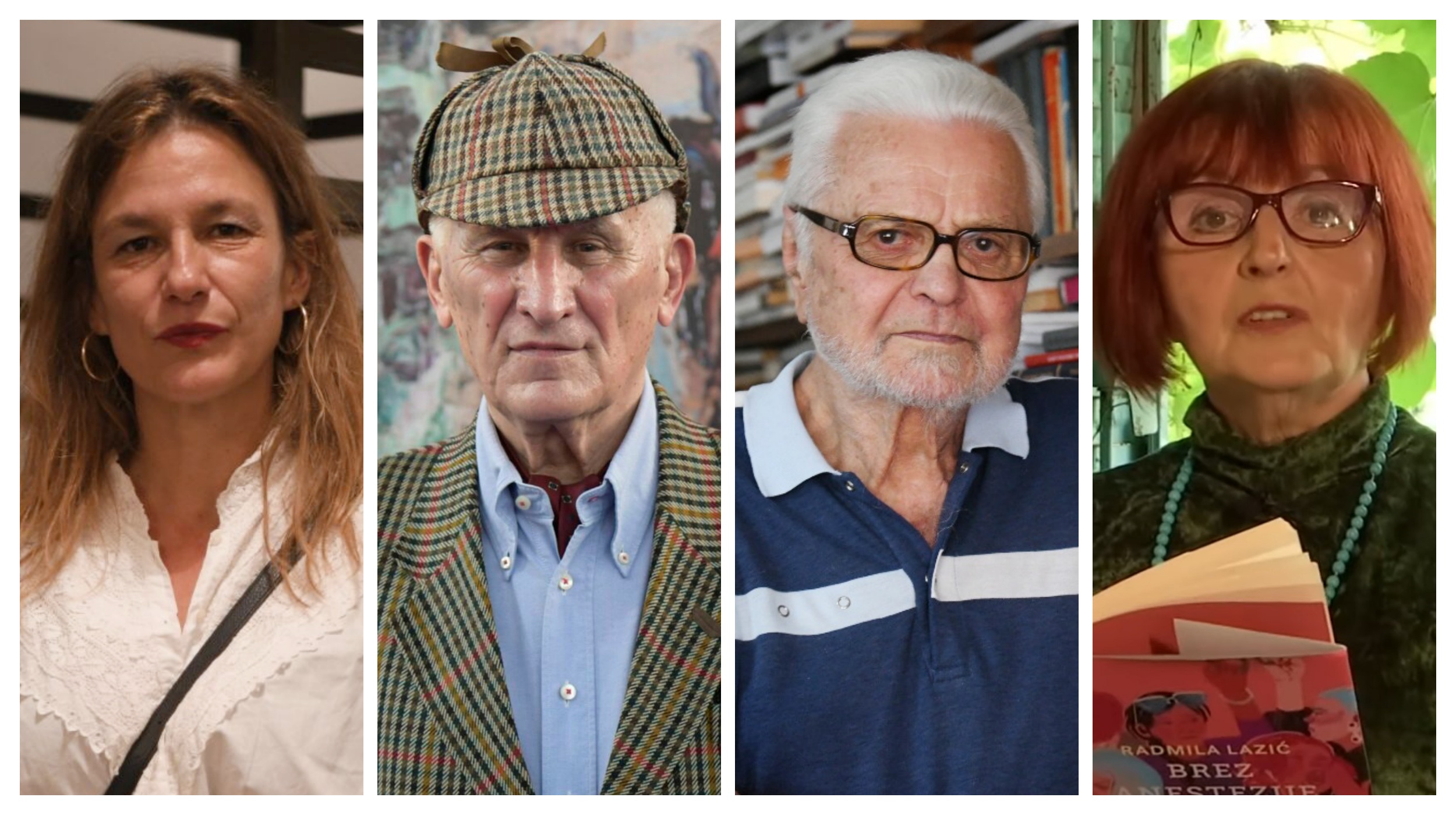 milena marković, matija bećković, ljubomir simović i radmila lazić