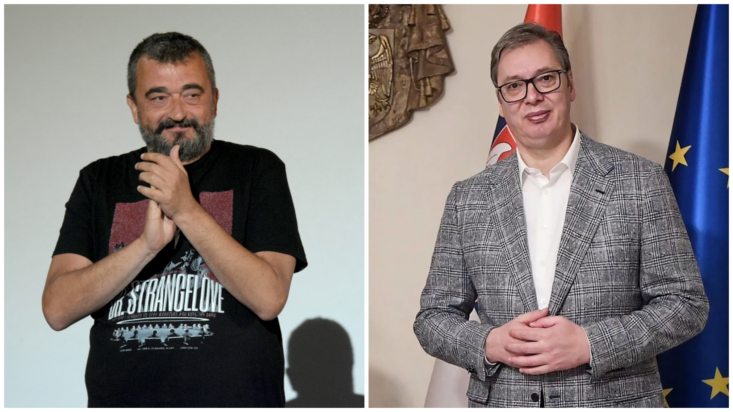 aleksandar vučić i milorad milinković debeli