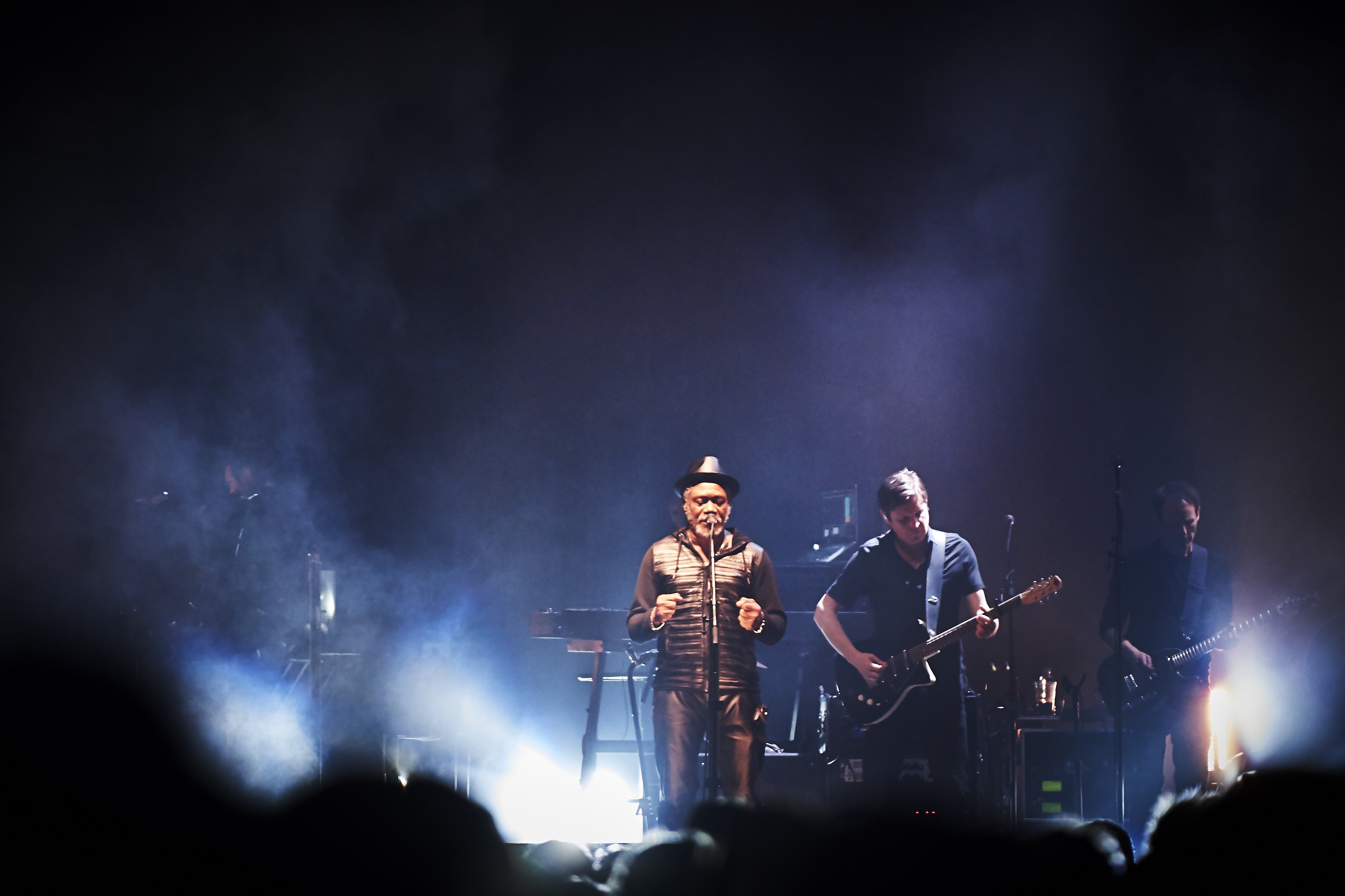 Massive Attack performing at the O2 London 2019_02_22,Image: 415713768, License: Rights-managed, Restrictions: WORLD RIGHTS, Model Release: no, Credit line: Retna/Avalon.red / Avalon / Profimedia
