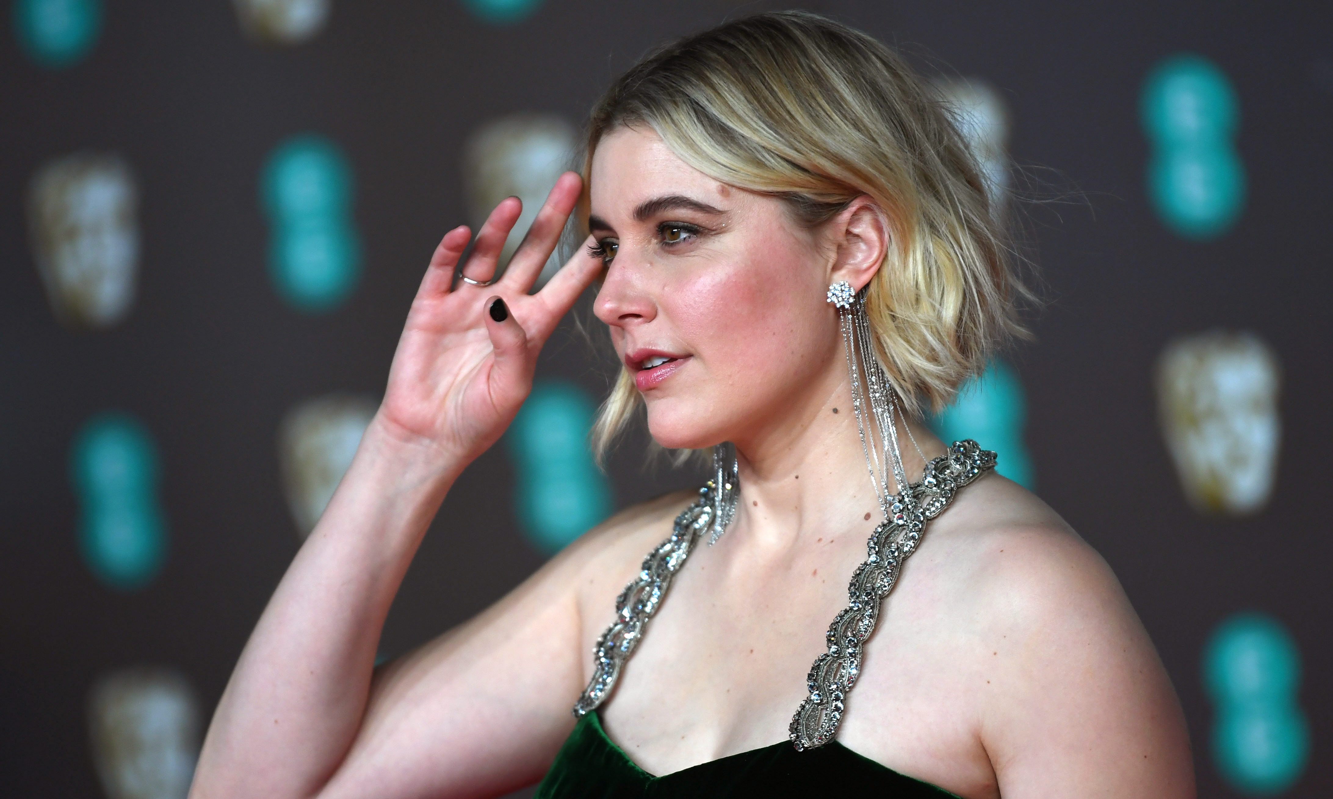 epa08188950 Greta Gerwig attends the 73rd annual British Academy Film Award at the Royal Albert Hall in London, Britain, 02 February 2020. The ceremony is hosted by the British Academy of Film and Television Arts (BAFTA).  EPA-EFE/NEIL HALL