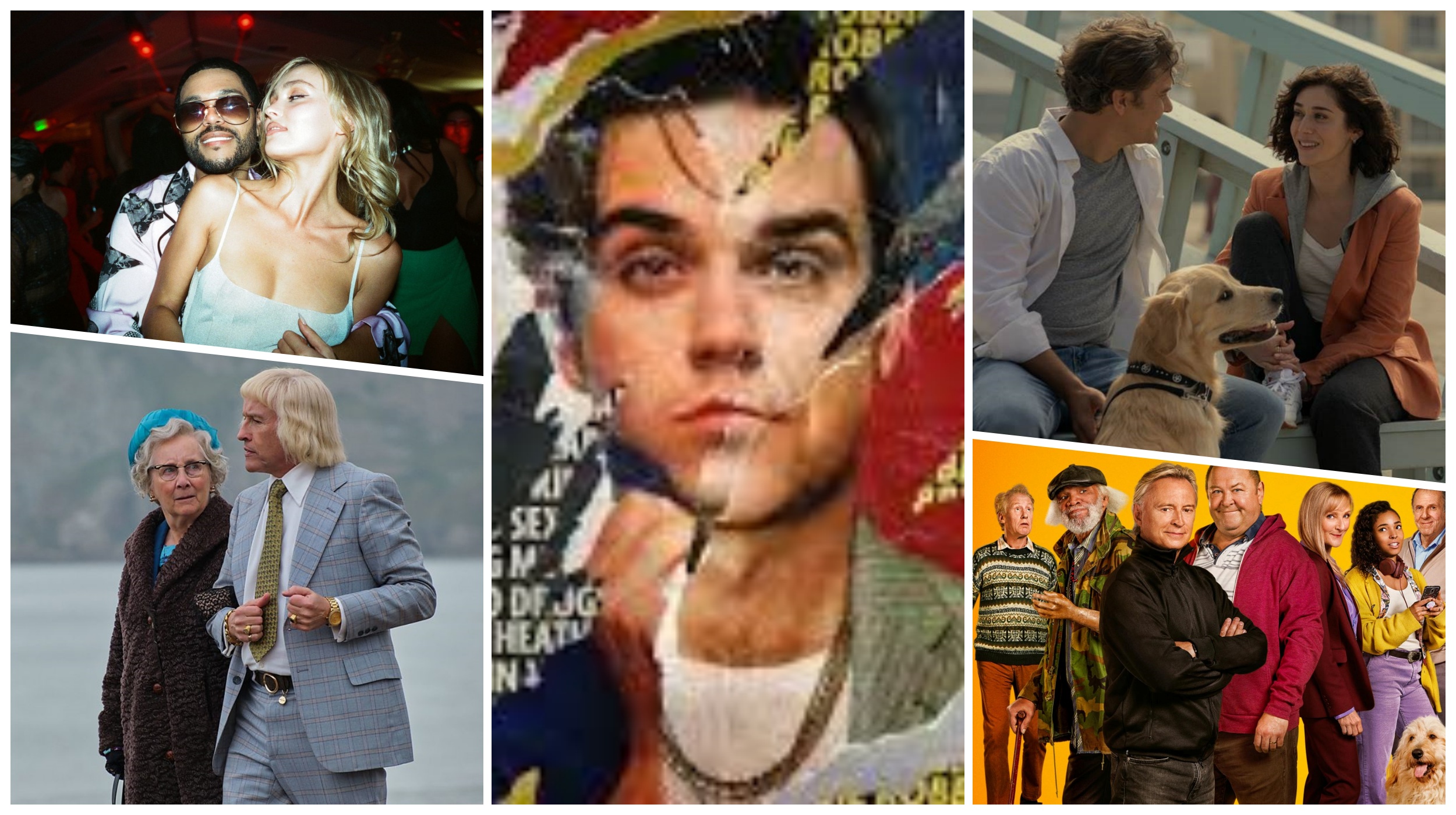 KOMBO iz serija:
“The Idol” (HBO)
The Reckoning” (BBC One/iPlayer)
“The Full Monty” (Disney+)
Robbie Williams” (Netflix)
Fatal Attraction” (Paramount+)