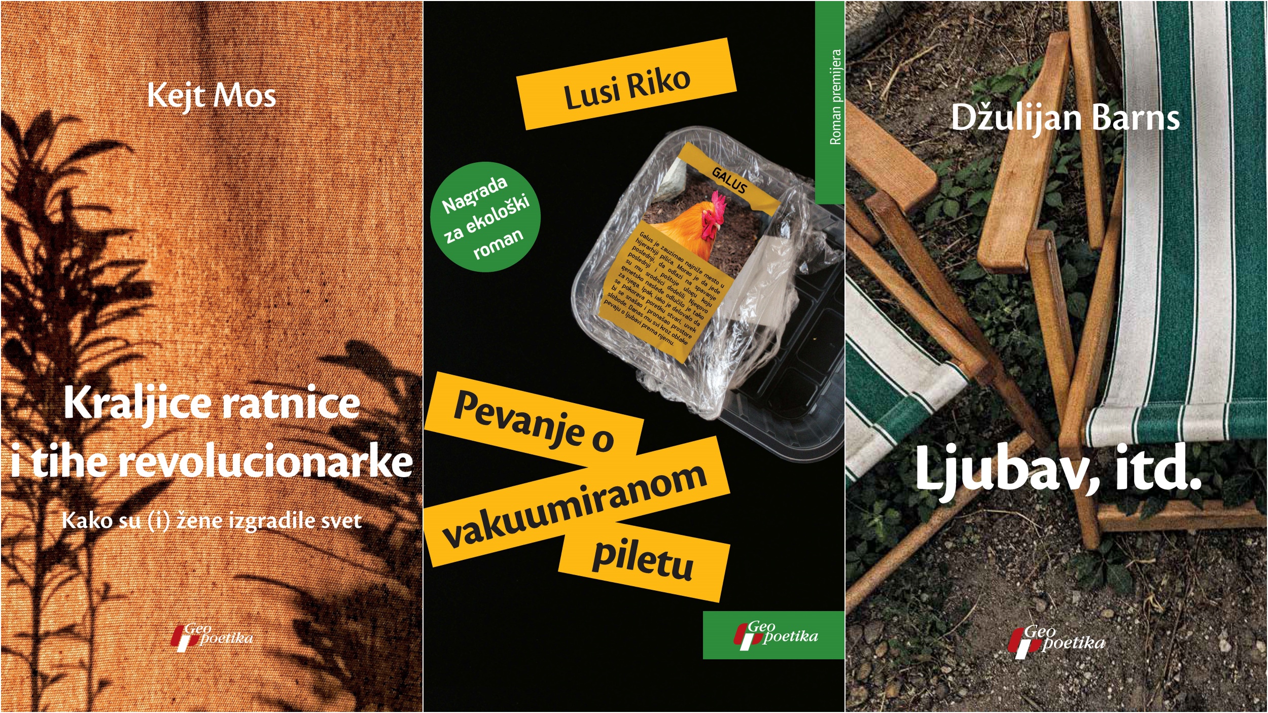 Tri nova izdanja Geopoetike prvog dana Sajma knjiga