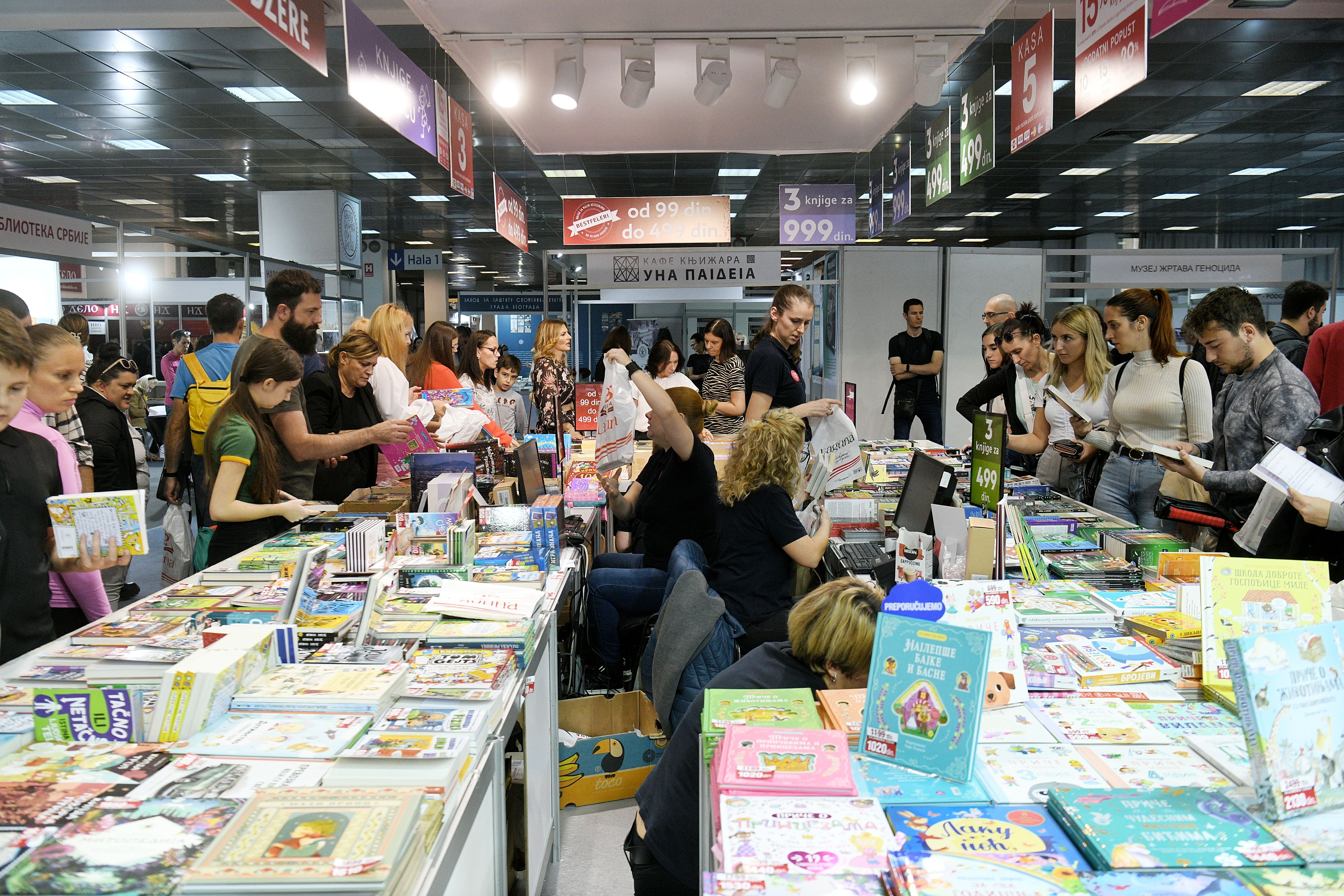 Beograd 28.10.2023. Beogradski sajam knjiga, ilustracija, pokrivalica, fičer  Foto: Filip Krainčanić/Nova.rs