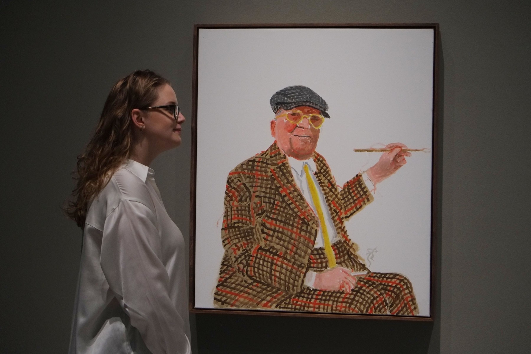 'David Hockney: Drawing from Life' exhibition returns to The National Portrait Gallery