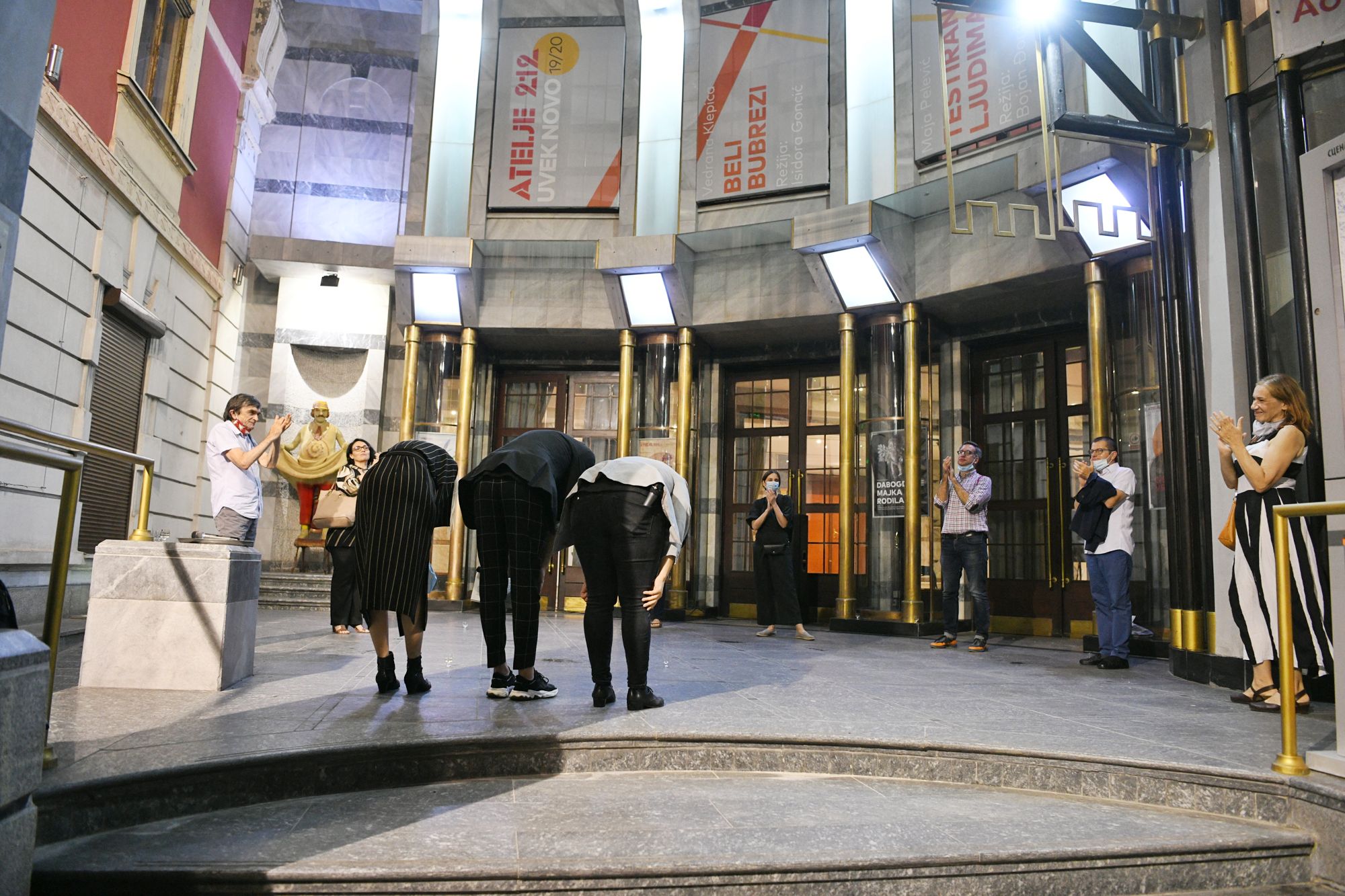 Beograd 24.07.2020. Dirižabl, predstava na otvorenom, Atelje 212 Foto: Filip Krainčanić/Nova.rs
