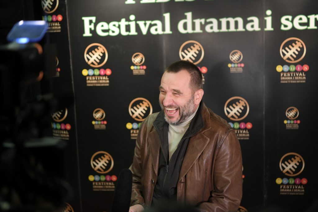 Nenad Jezdić
Beograd 07.10.2021. Festival drama i serija, FEDIS, dodela nagrada, nagrade, Zlatna antena Foto: Dragan Mujan/Nova.rs
