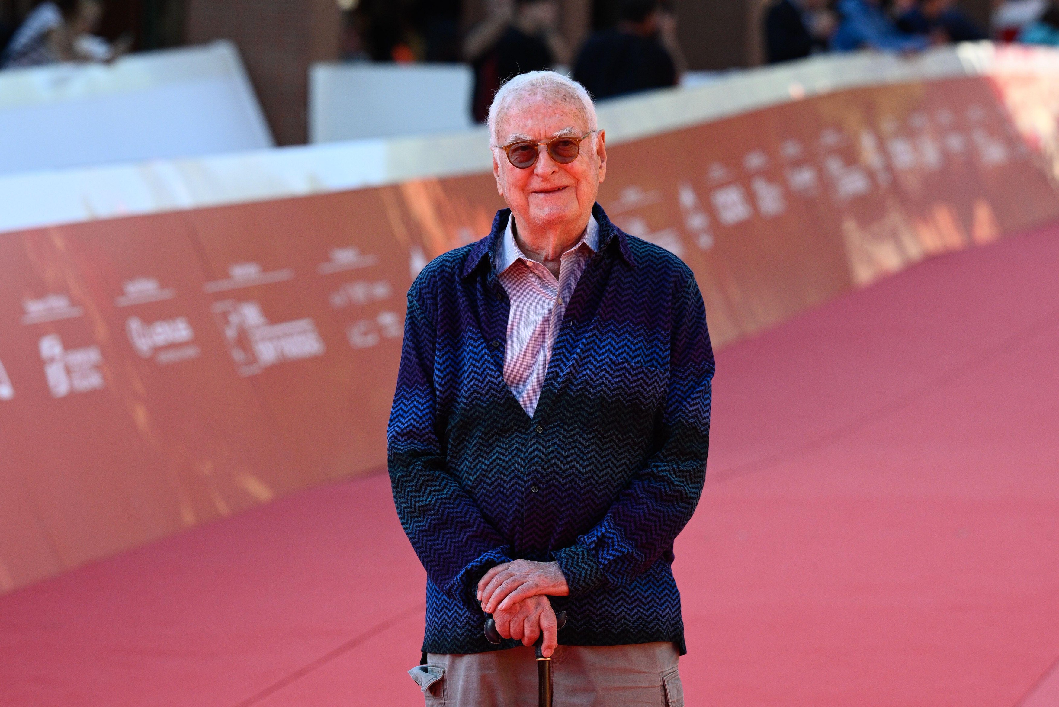 Rome, Italy. 14th Oct, 2022. ROME, ITALY - OCTOBER 14: James Ivory attends the Lifetime Achievement Award to James Ivory red carpet during the 17th Rome Film Festival at Auditorium Parco Della Musica on October 14, 2022 in Rome, Italy. Credit: Independent