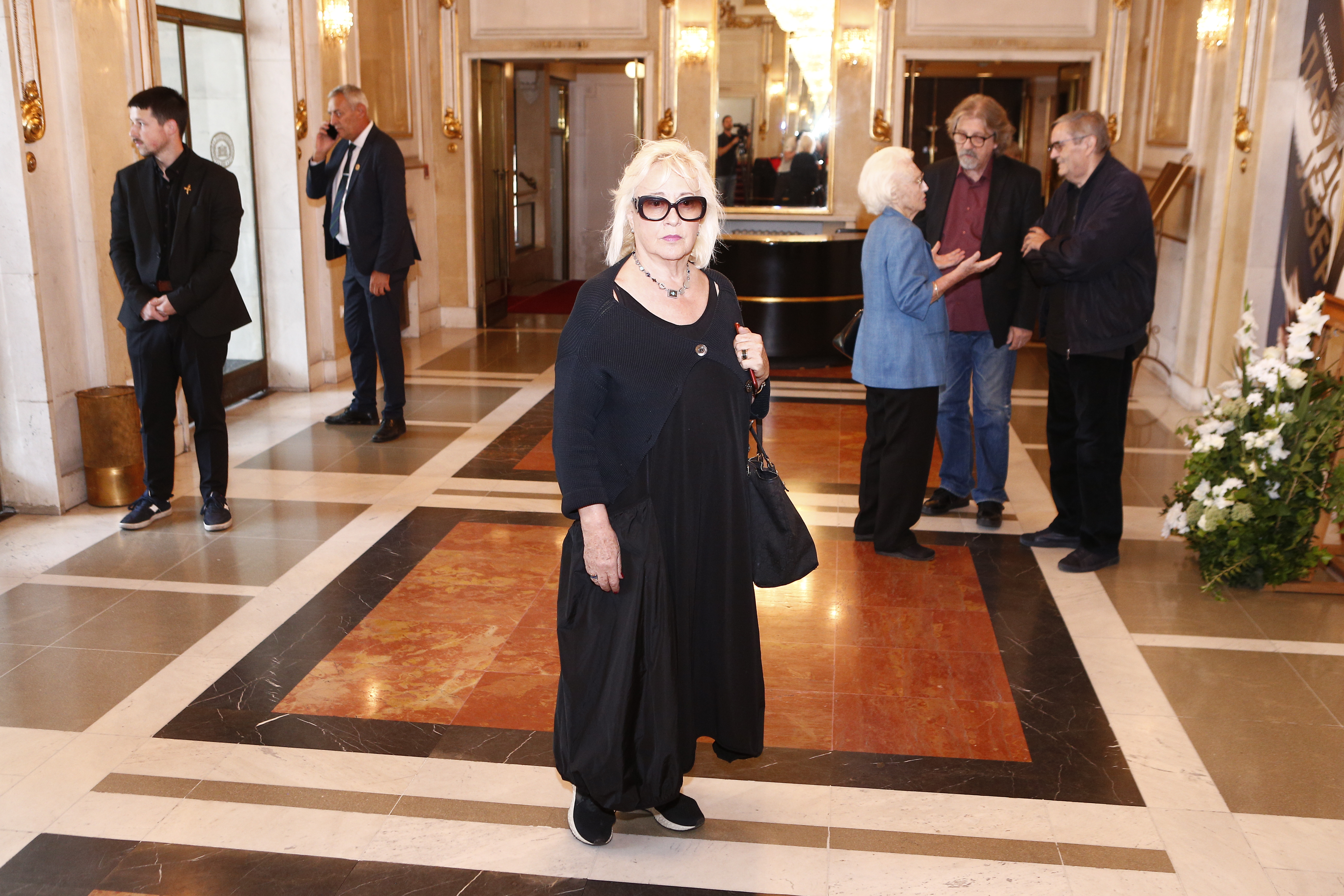 Beograd 27.09.2023. Komemoracija reditelju Jagošu Markoviću u Nardonom pozorištu u Beogrdu Foto: Amir Hamzagić/Nova.rs