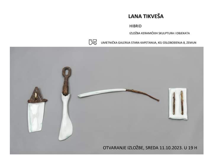 Izložba "Hibrid" Lane Tikveše
Umetnička galerija "Stara kapetanija" Foto: Promo