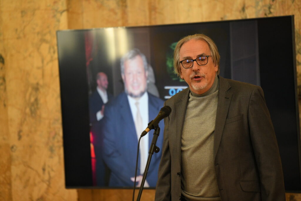 Beograd 09.10.2023. Komemoracija povodom smrti Nikole Mirkova. Nikola Mirkov, komemoracija Foto: Amir Hamzagić/Nova.rs