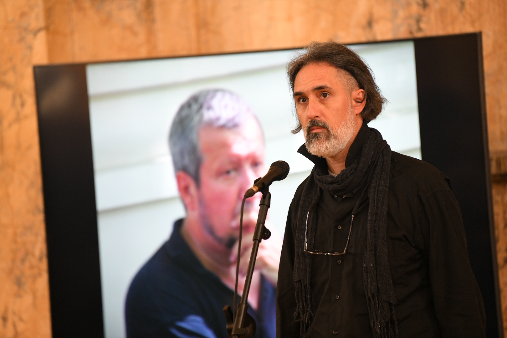 Beograd 09.10.2023. Komemoracija povodom smrti Nikole Mirkova. Nikola Mirkov, komemoracija Foto: Amir Hamzagić/Nova.rs