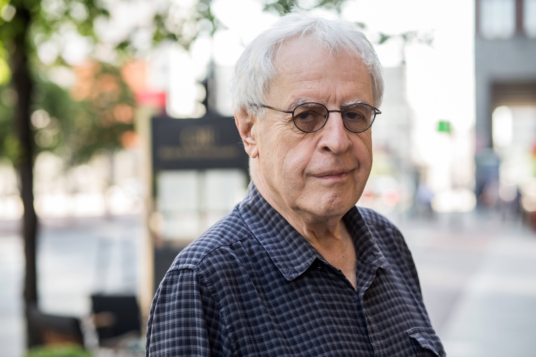 Literaturwerkstatt Berlin Haus für Poesie Charles Simic beim Poesiefestival der Literaturwerkstatt B