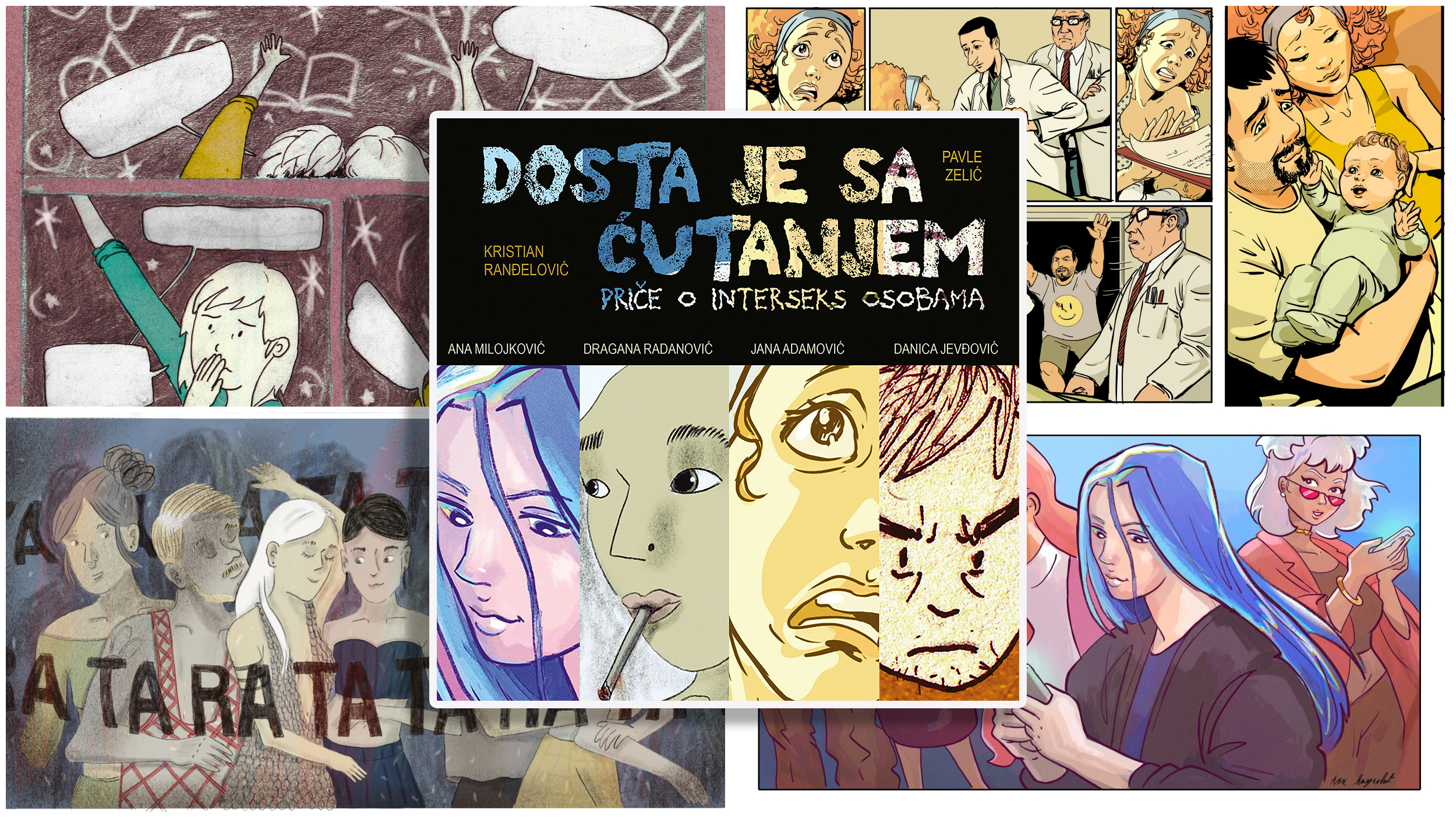 Autorski strip "Dosta je sa ćutanjem"
Izdavač je System Comics