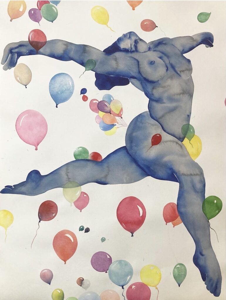 Foto: Izložba Sonje Gajić u galeriji "Haos" , privatna arhiva.