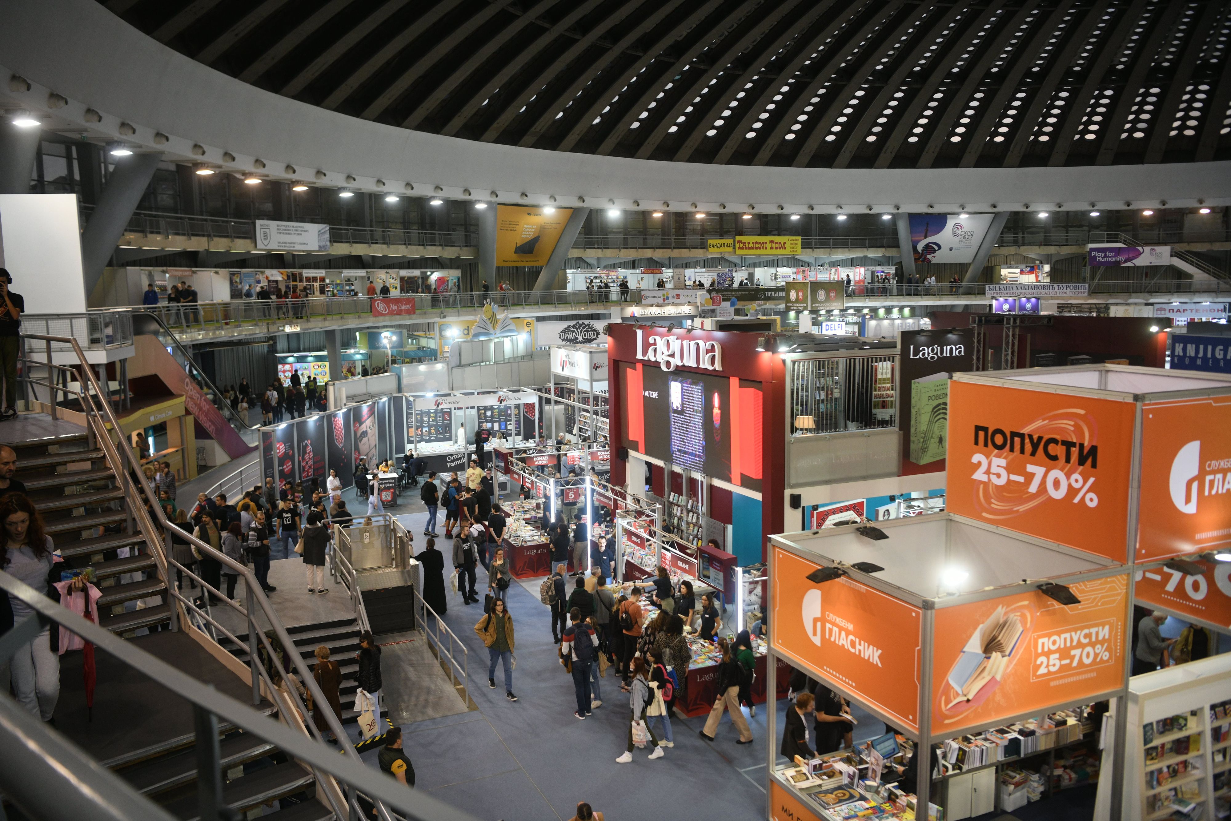 Beograd 25.10.2022. Međunarodni beogradski sajam knjiga, Povratak napisanih. Sajam knjiga, ilustracija Foto: Filip Krainčanić/Nova.rs
