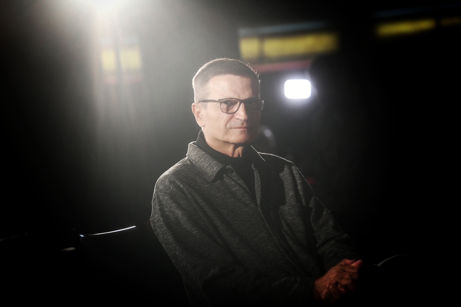 Beograd 10. oktobar 2023. Konferencija za medije povodom premijere mjuzikla "Žene na ivici nervnog sloma" prema istoimenom filmu Pedra Almodovara, u režiji Nebojše Bradića u Pozorištu na Terazijama Foto:Vesna Lalić/Nova.rs