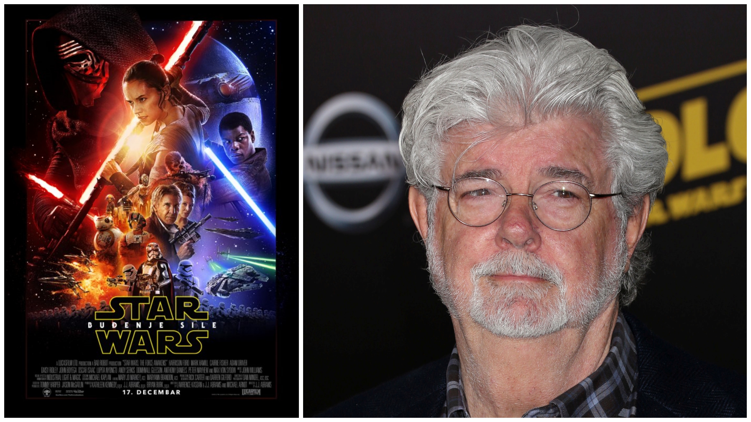 epa06726971 US filmmaker George Lucas arrives for the premiere of the film 'Solo: A Star Wars Story' at the El Capitan Theatre in Hollywood, California, USA, 10 May 2018.  EPA-EFE/JIMMY MORRISON oaspartu