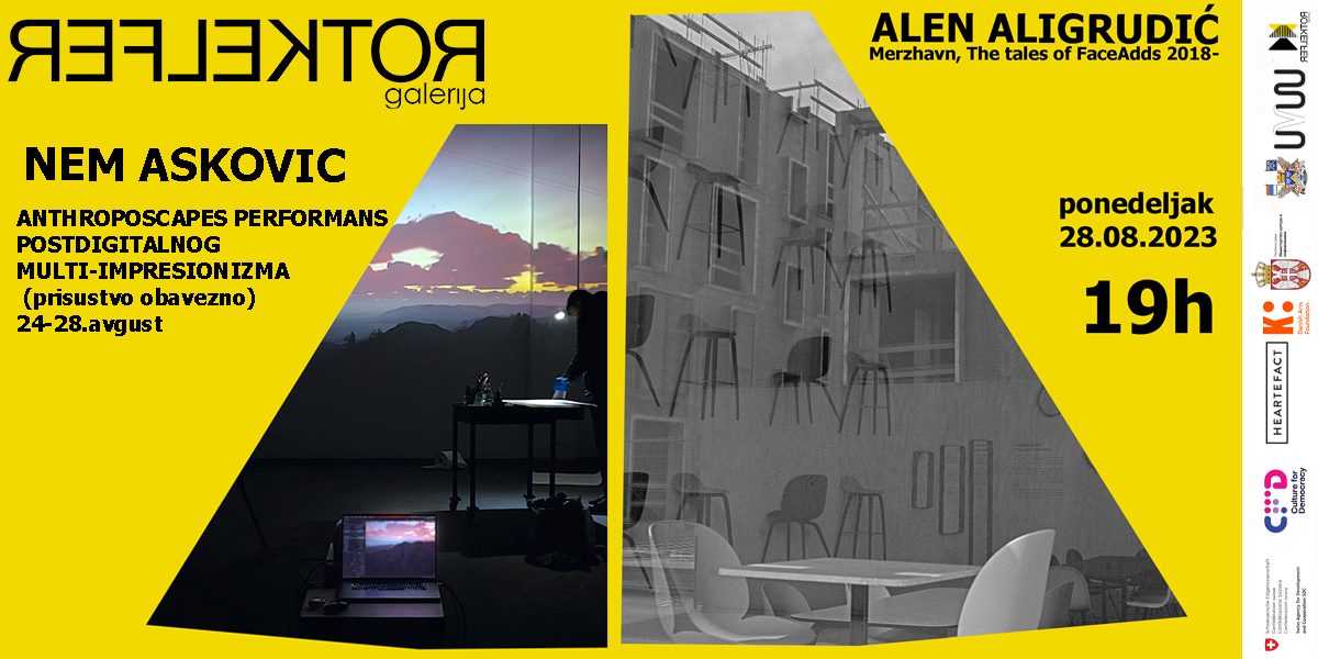 Reflektor, galerija, Nem Asković, Alen Aligrudić Foto: Promo