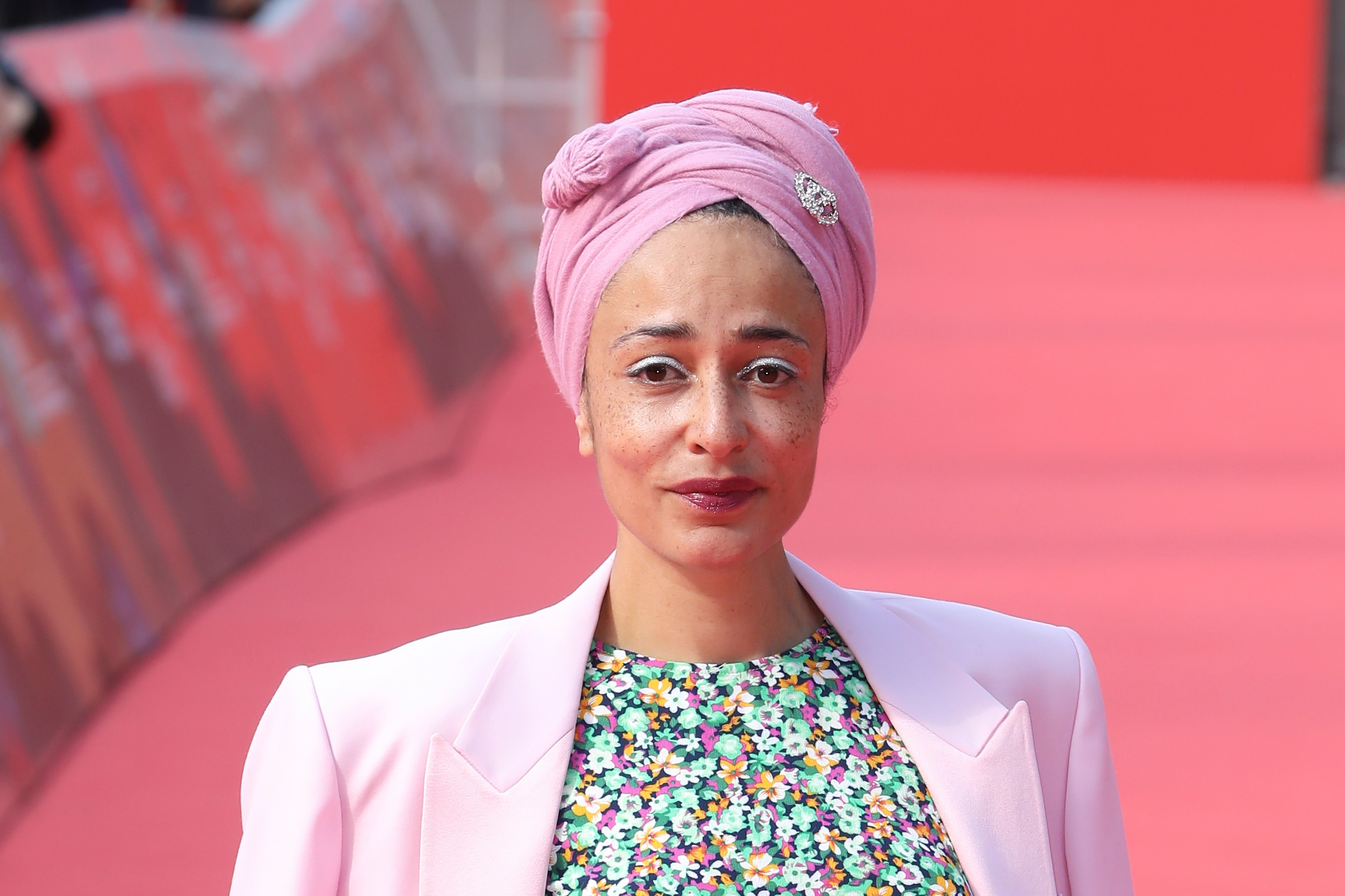 Author Zadie Smith Walks The Red Carpet At Rome Film Festival