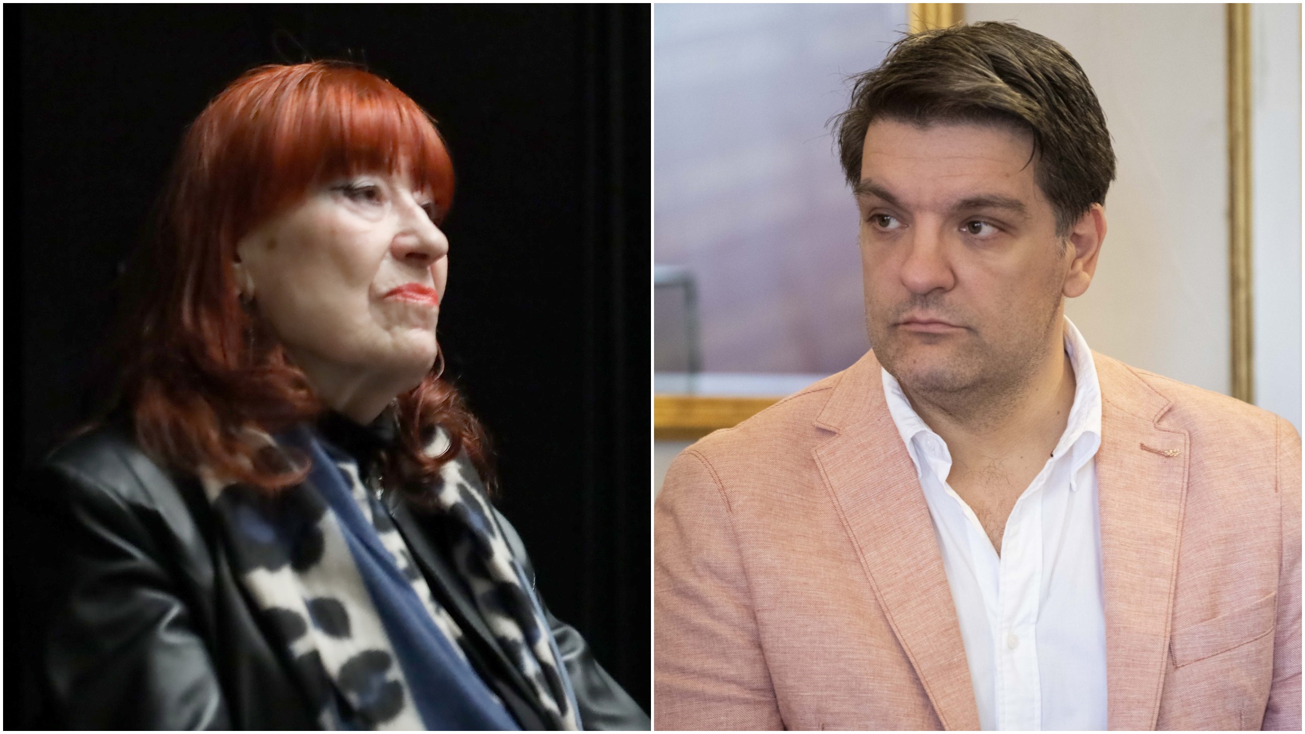 Milka Stojanović i Nikola Mijailović, kombo Foto: Milan Maricic/ATAImages/Dragan Mujan/Nova.rs