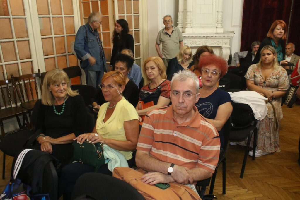 Beograd 04.09.2023. KULTURA - komemorativni skup "Sećanje na Davida", povodom smrti pisca Davida Albaharija, Srpsko književno društvo  Foto: FoNet/Zoran Mrđa