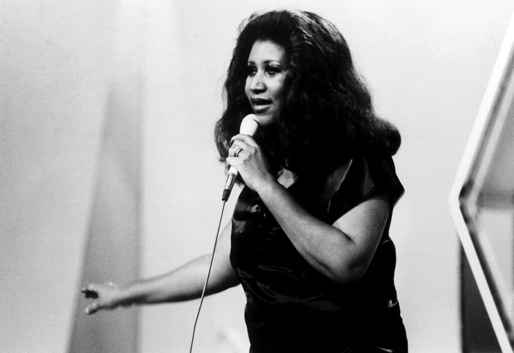 Aretha Franklin, ca. late 1970s. Courtesy CSU Archives/Everett Collection.,Image: 98210423, License: Rights-managed, Restrictions: , Model Release: no, Credit line: CSU Archives Collection / Everett / Profimedia