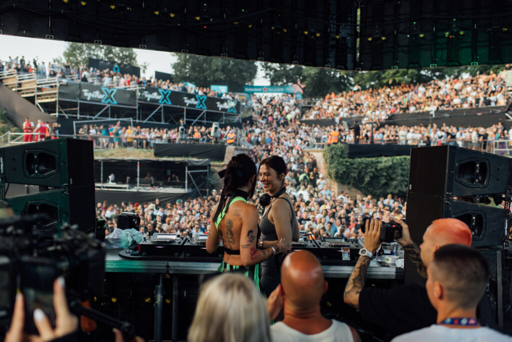 Nina Kraviz i Indira Paganotto Foto: EXIT Photo Team