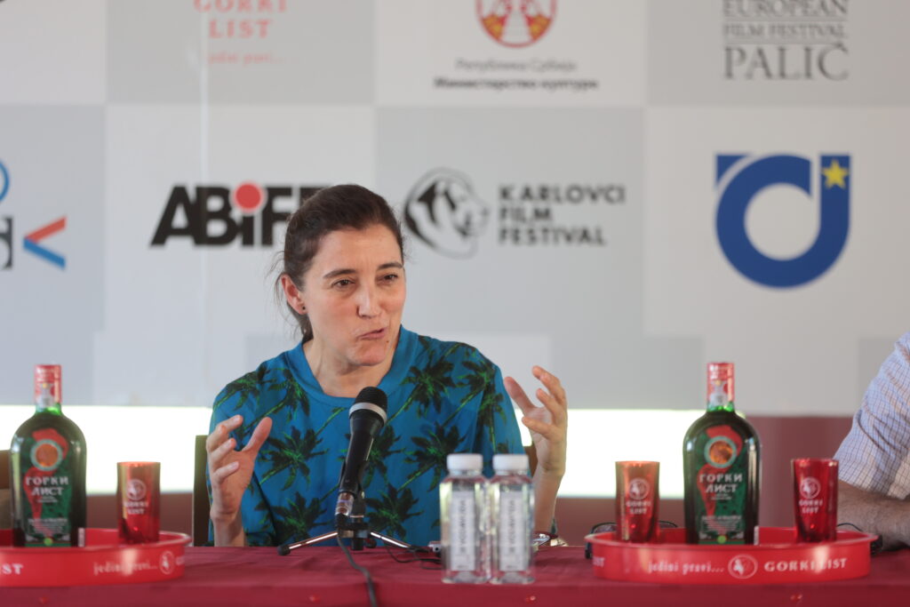 Palić, 20. jul 2023. Španska multimedijalna umetnica Marija Kanjas filmski festival Palić