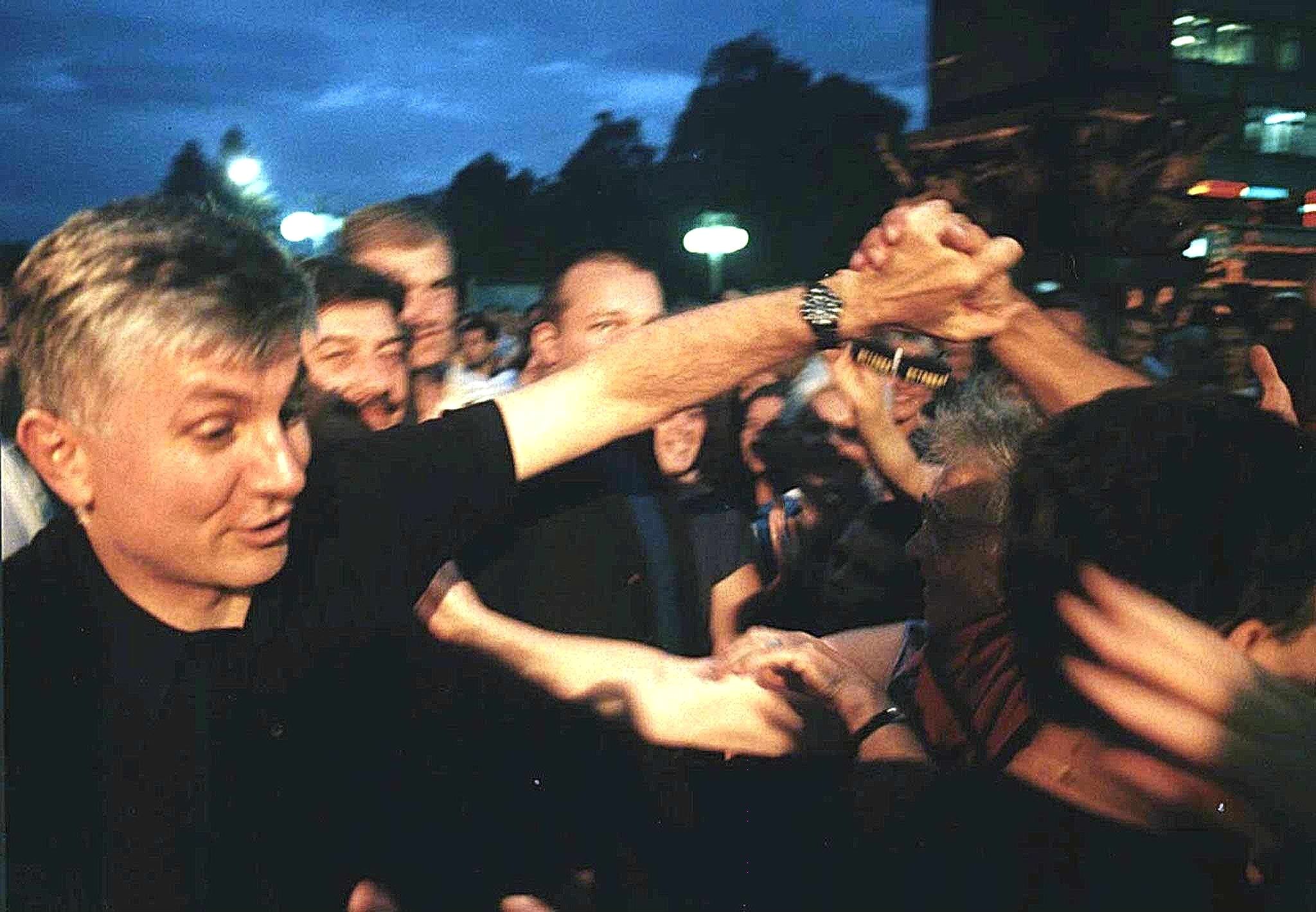 YUGOSLAVIA-OPPOSITION PROTEST/NIS/DJINDJIC