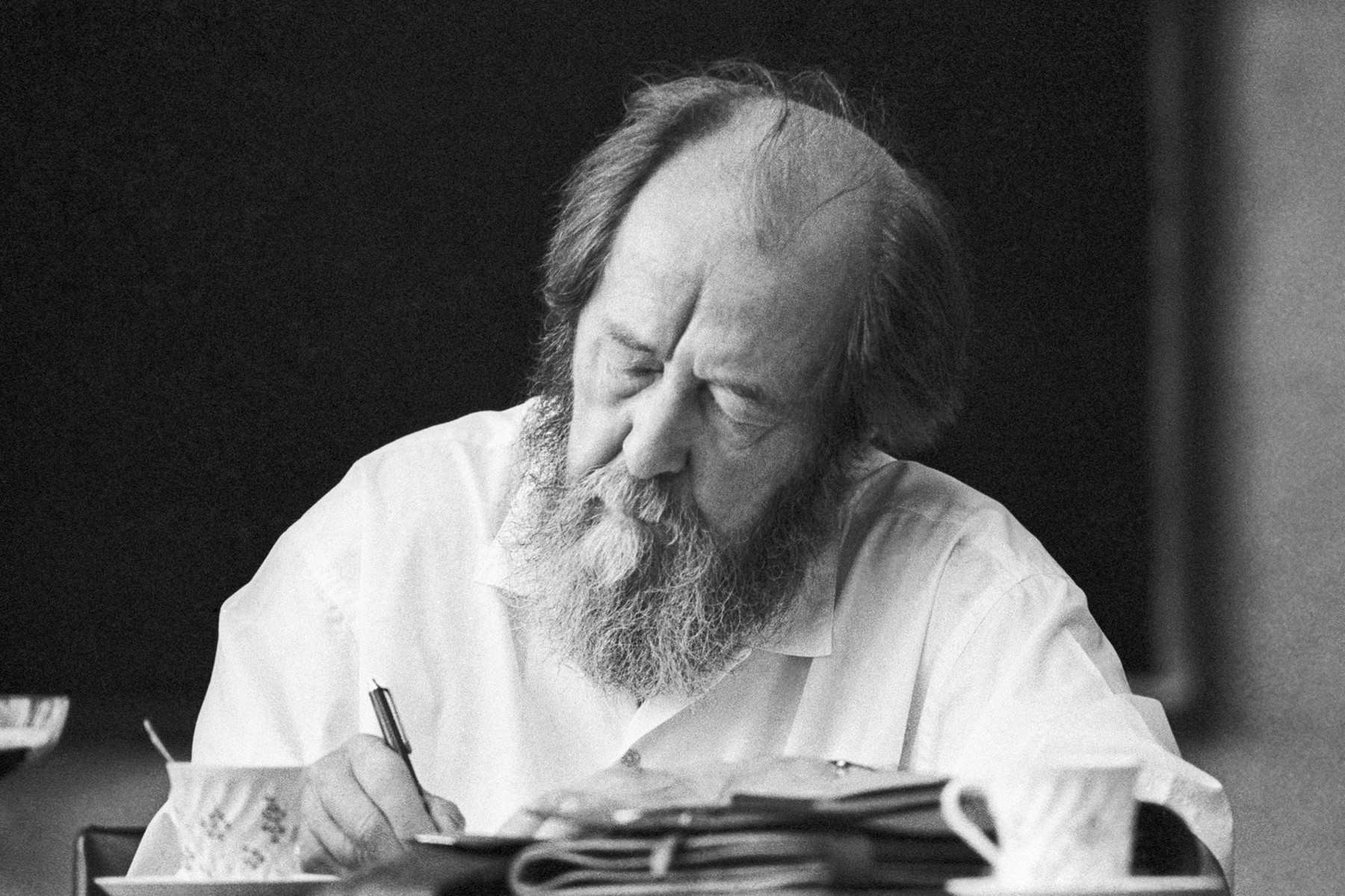 Alexander Issajewitsch Solschenizyn (1918 – 2008), russischer Schriftsteller und Systemkritiker