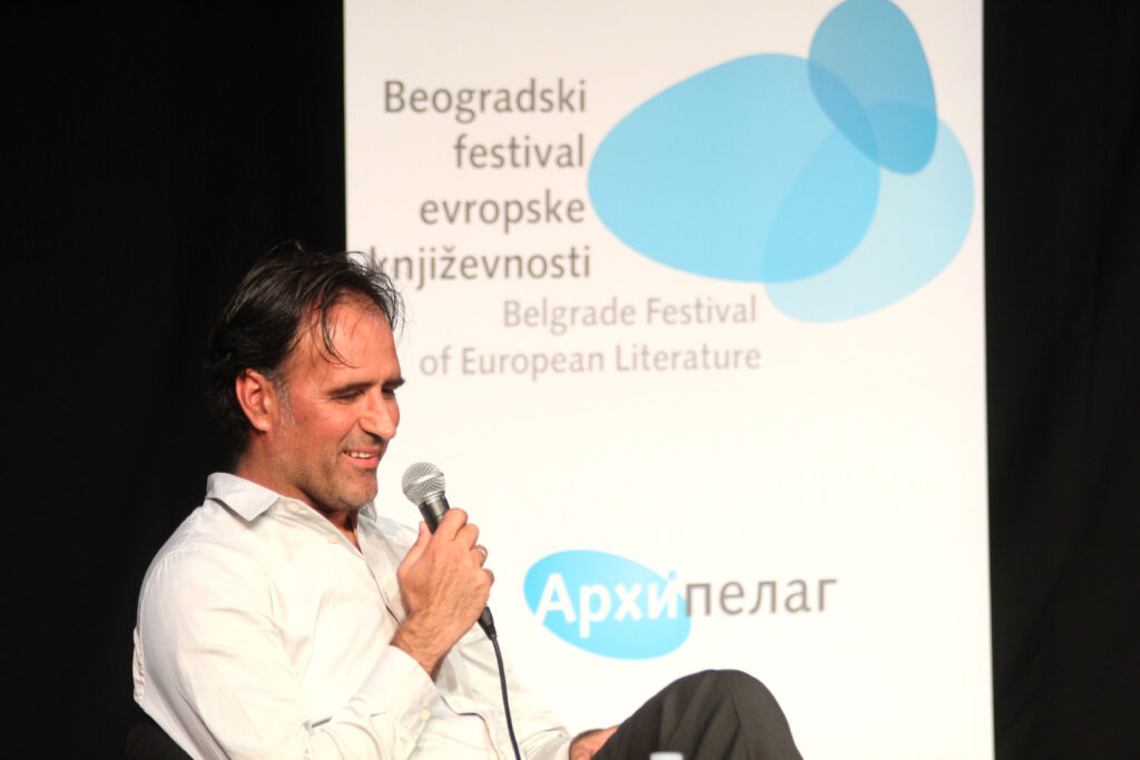 Vladimr Jacimovic i Marija Nenezic
12. Beogradski festival evropske knjizevnosti
DOM OMLADINE BEOGRADA
07.06.2023.
foto Stanislav Milojkovic