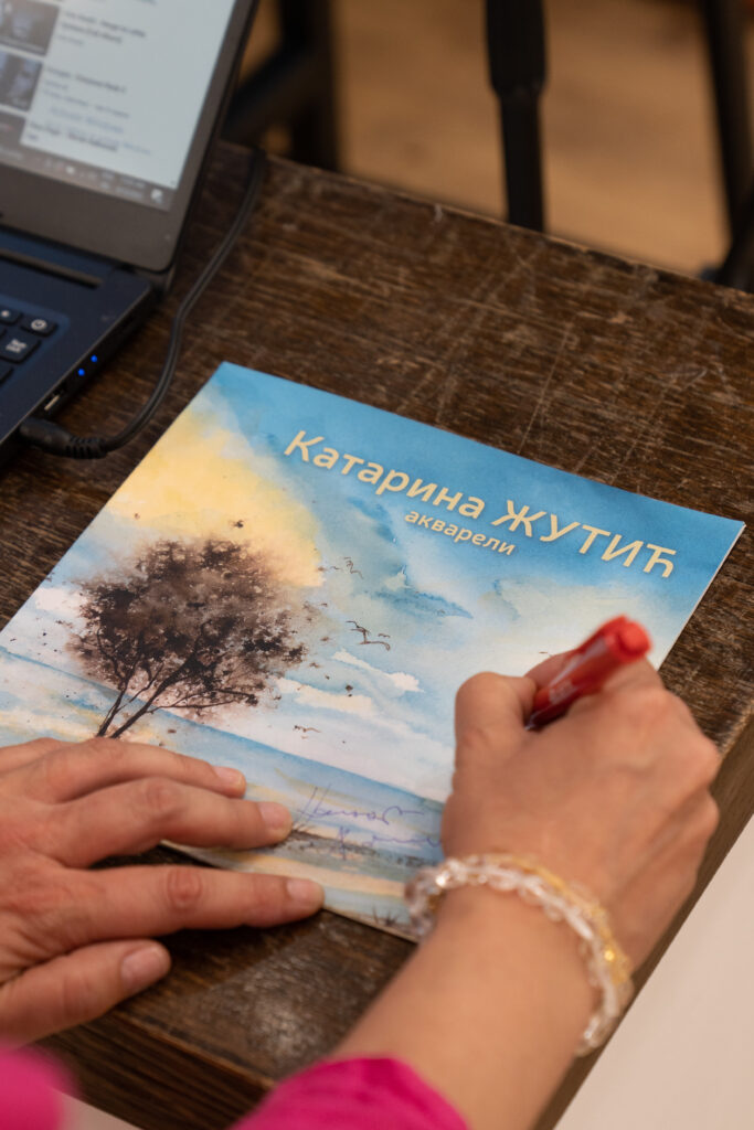 Izložba Katarine Žutić u Kovinu Foto: Radovan Rosić