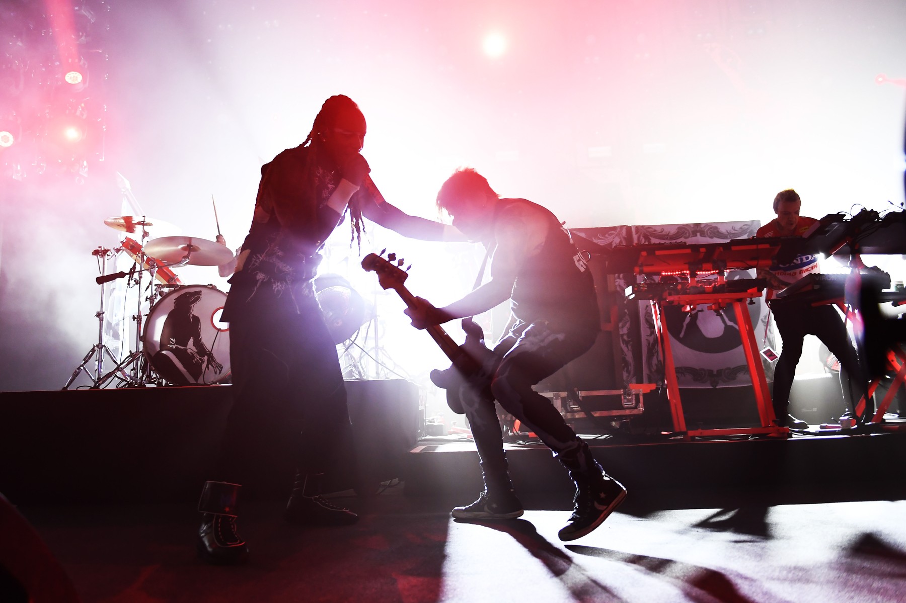The Prodigy performing at Brixton Academy