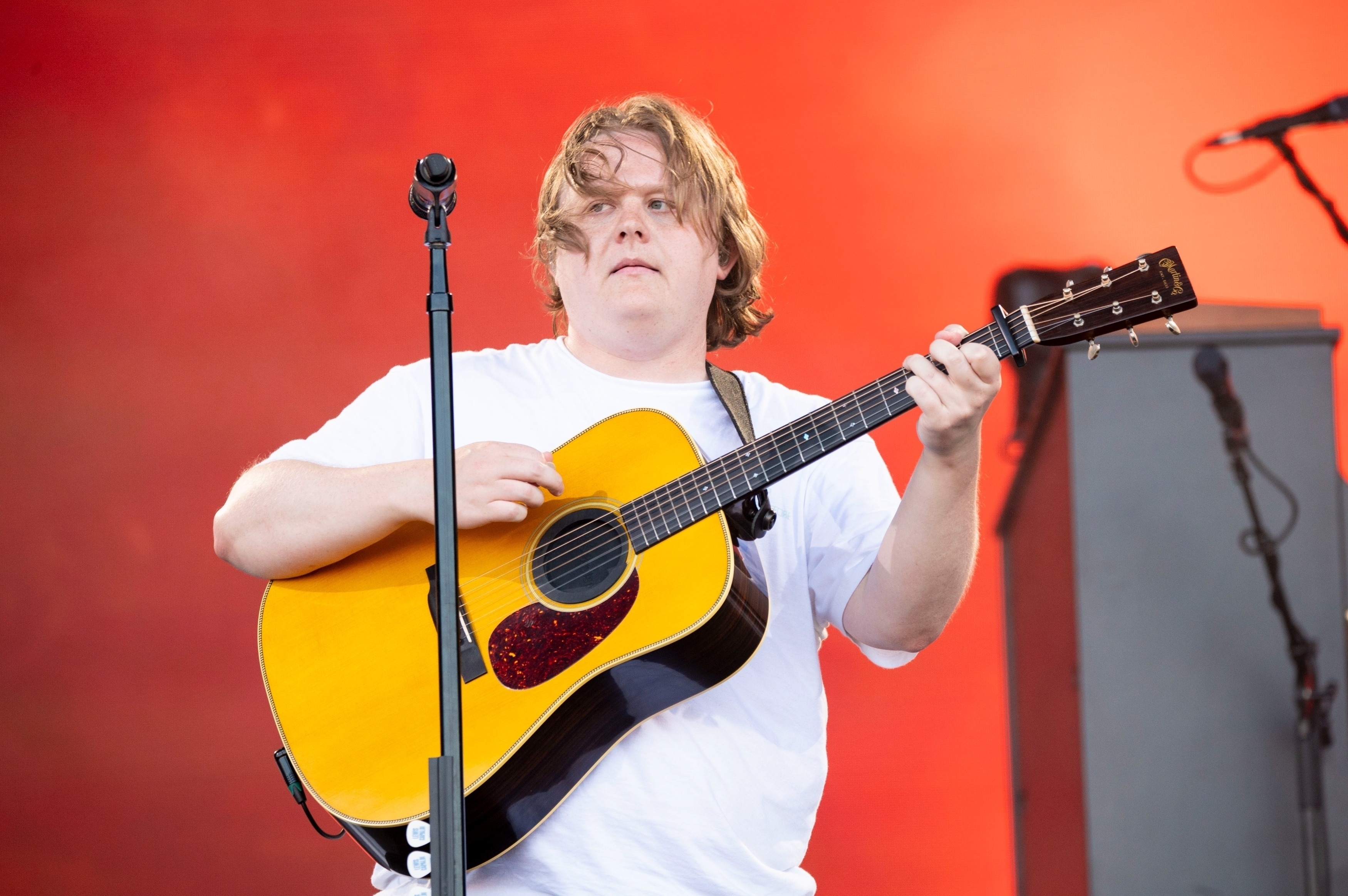 Lewis Capaldi triumphant at Glastonbury