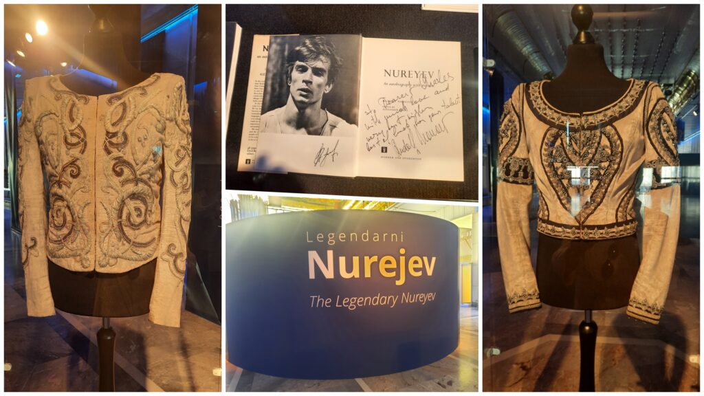 Izložba kostima (i fotografija) Rudolfa Nurejeve u Cankarjevom domu u LJubljani