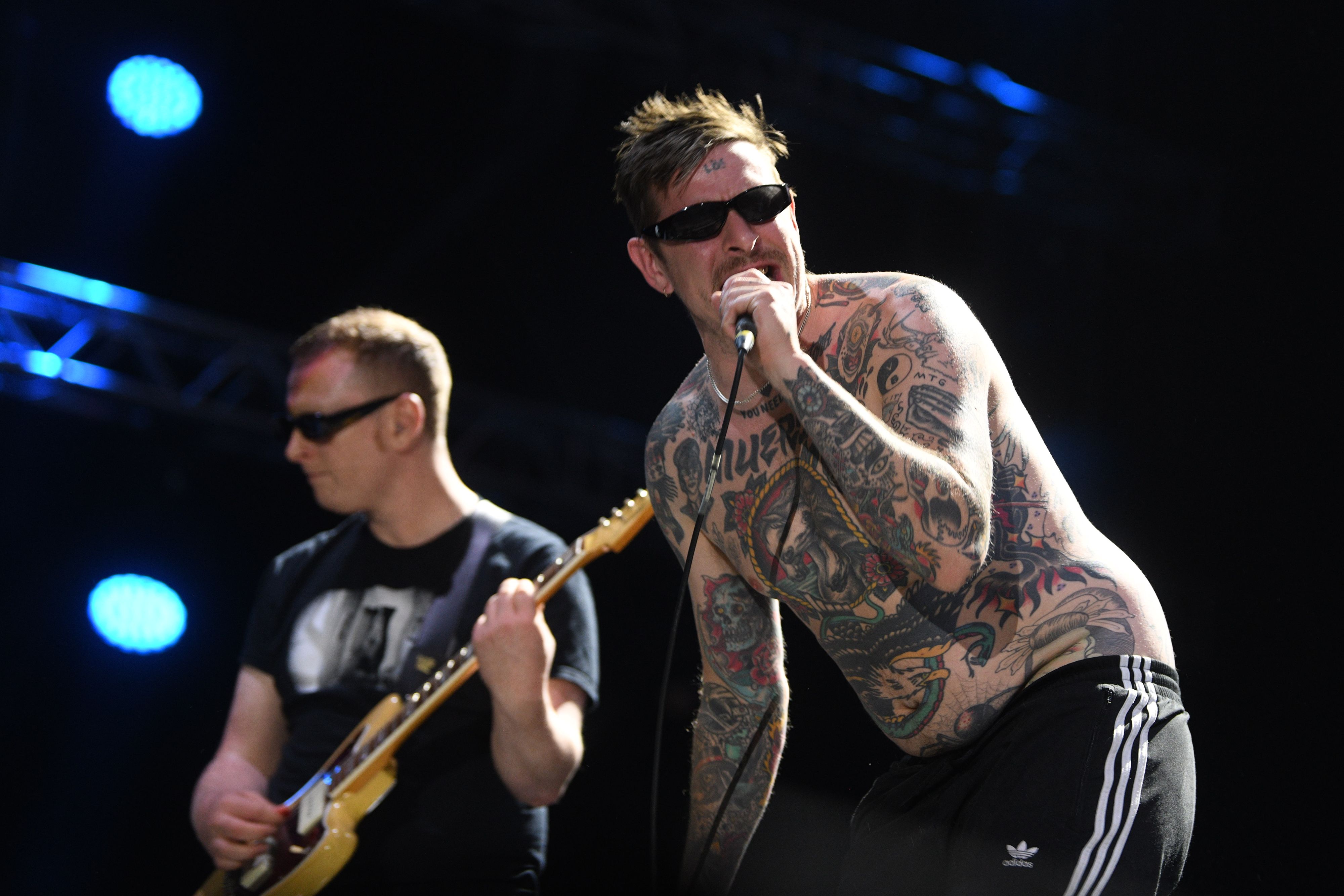 Novi sad, 06.07.2023. Petrovaradinska tvrđava, EXIT, počinje festival exit , atmosfera,  Nastup švedske grupe "Viagra Boys" na Glavnoj bini. Foto: Filip Krainčanić/Nova.rs