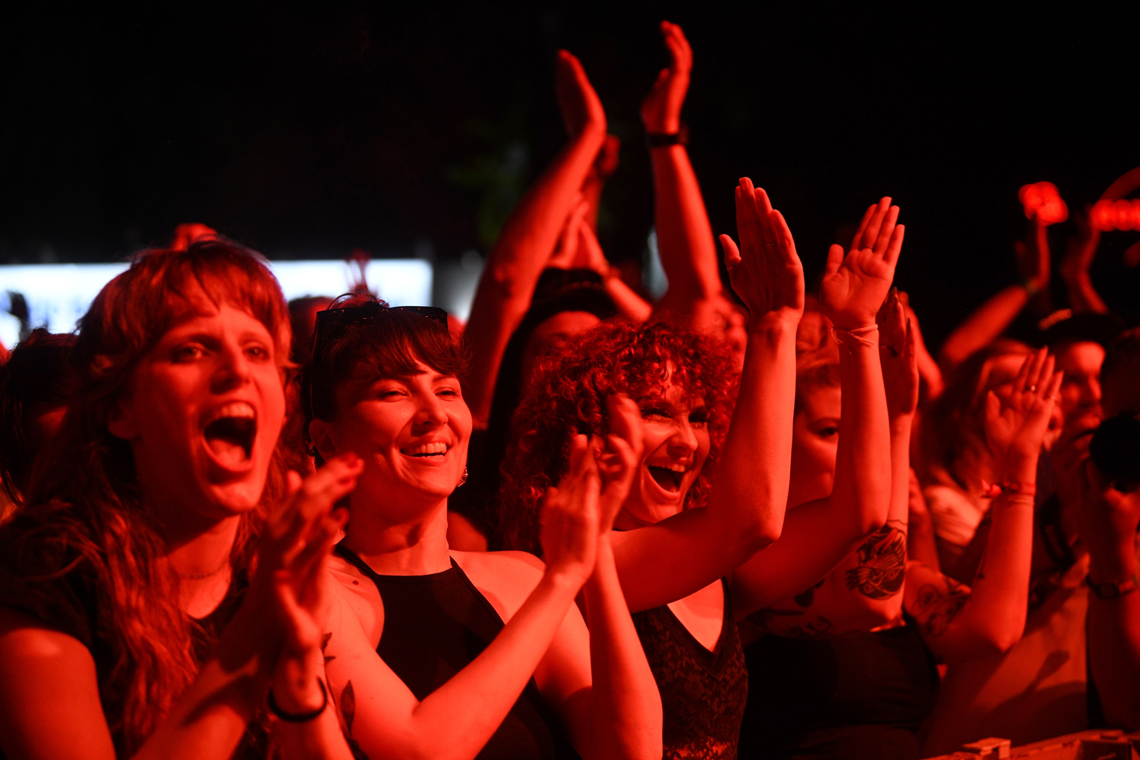 Novi sad, 06.07.2023. Petrovaradinska tvrđava, EXIT, počinje festival exit , atmosfera,  Nastup švedske grupe "Viagra Boys" na Glavnoj bini. Foto: Filip Krainčanić/Nova.rs