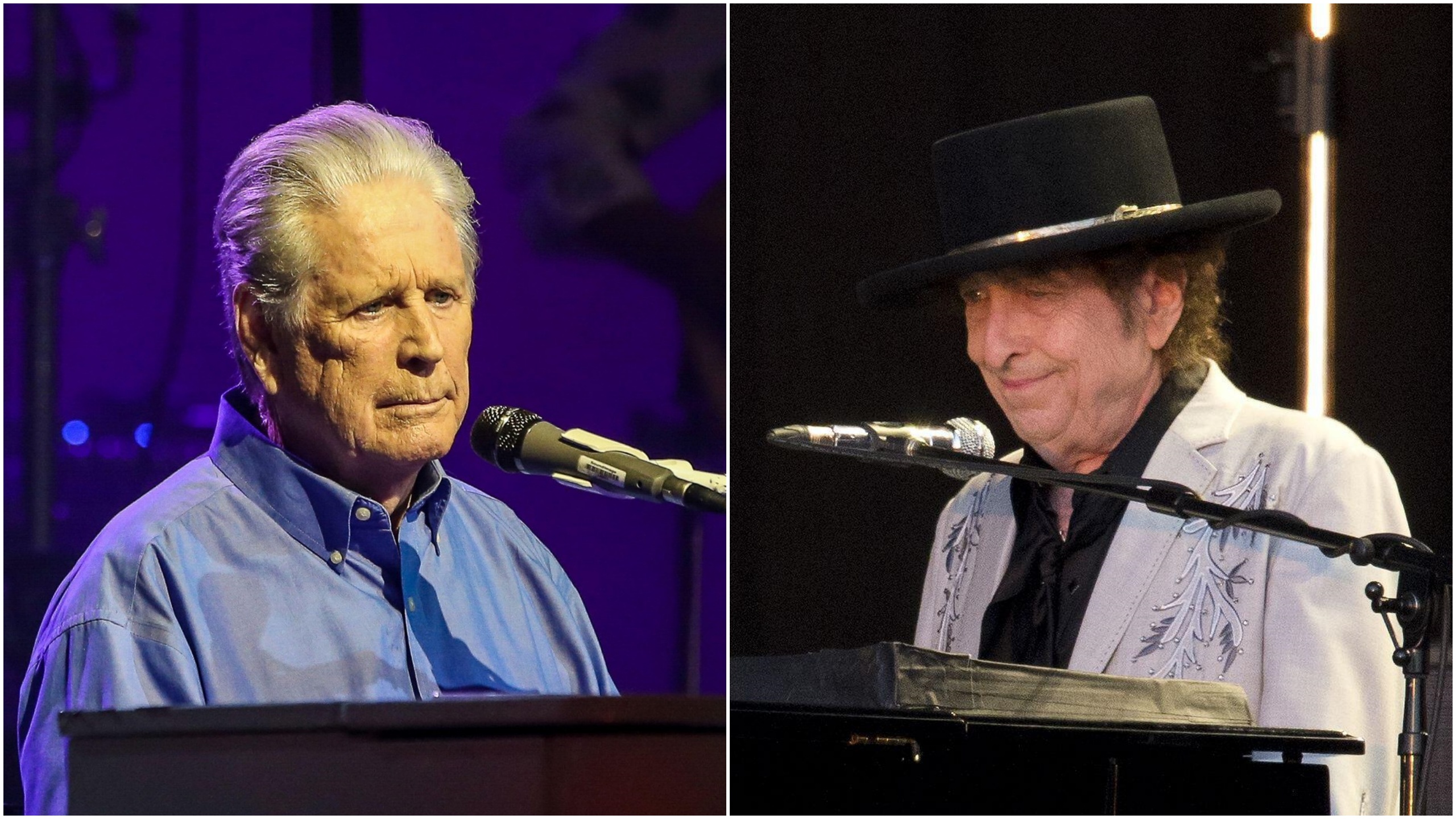 Brajan Vilson i Bob Dilan, kombo Foto: AKPhoto / Alamy / Alamy / PA Images / Alamy / Alamy / Profimedia