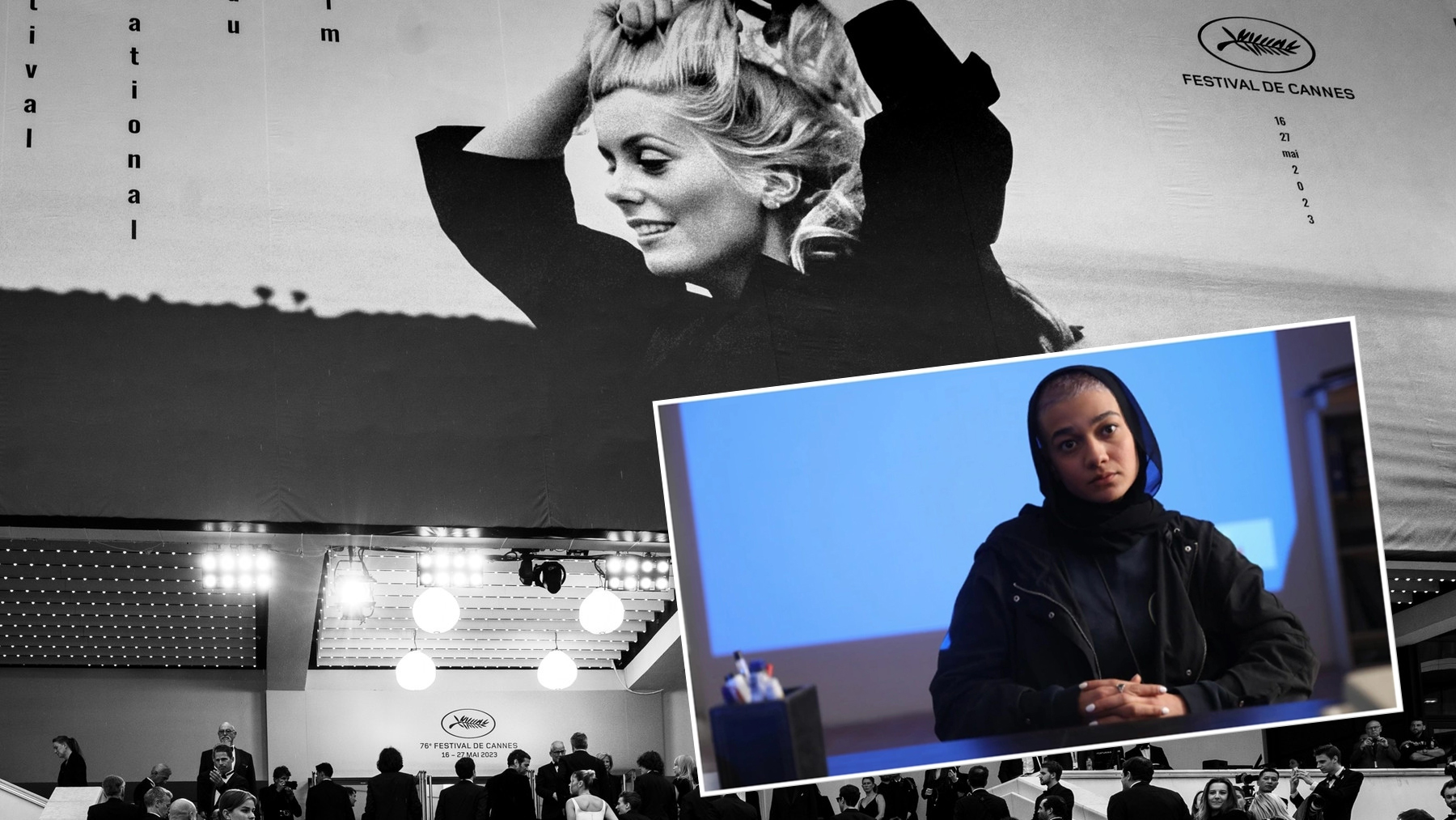 76e Festival International du Film de Cannes. Photocall du film Monster. CARLIER