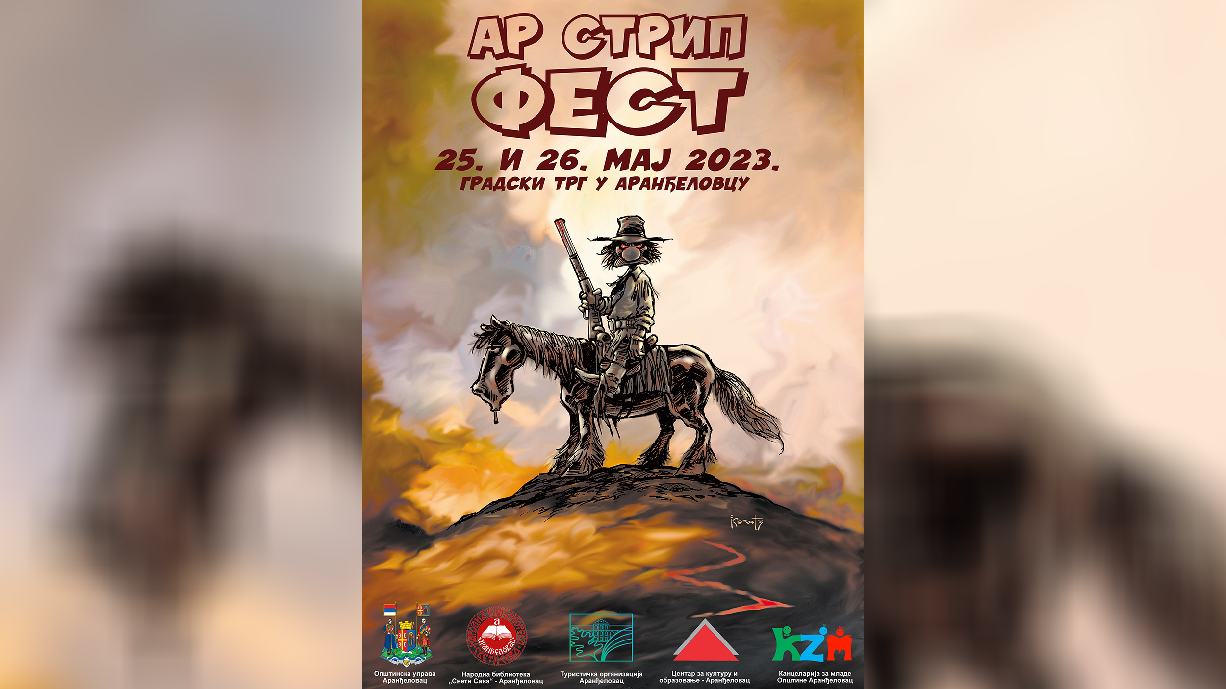 festivalu Stripa u Aranđelovcu. strip festival