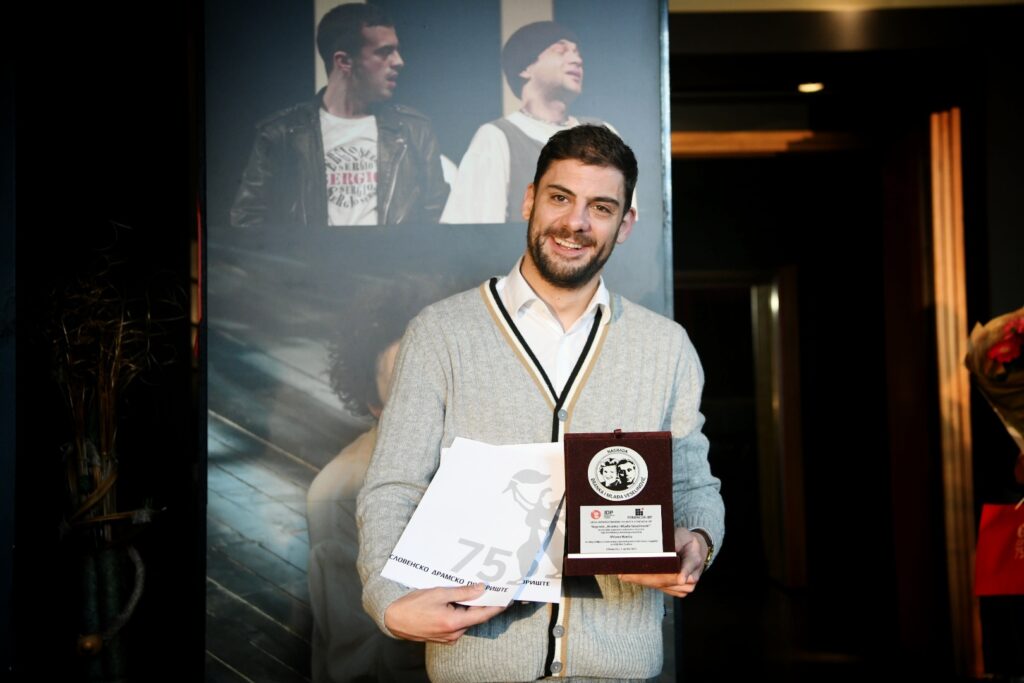 Milan Marić,   Dan pozorišta JDP 03.04.2023.
Foto: Vesna lalić/Nova.rs