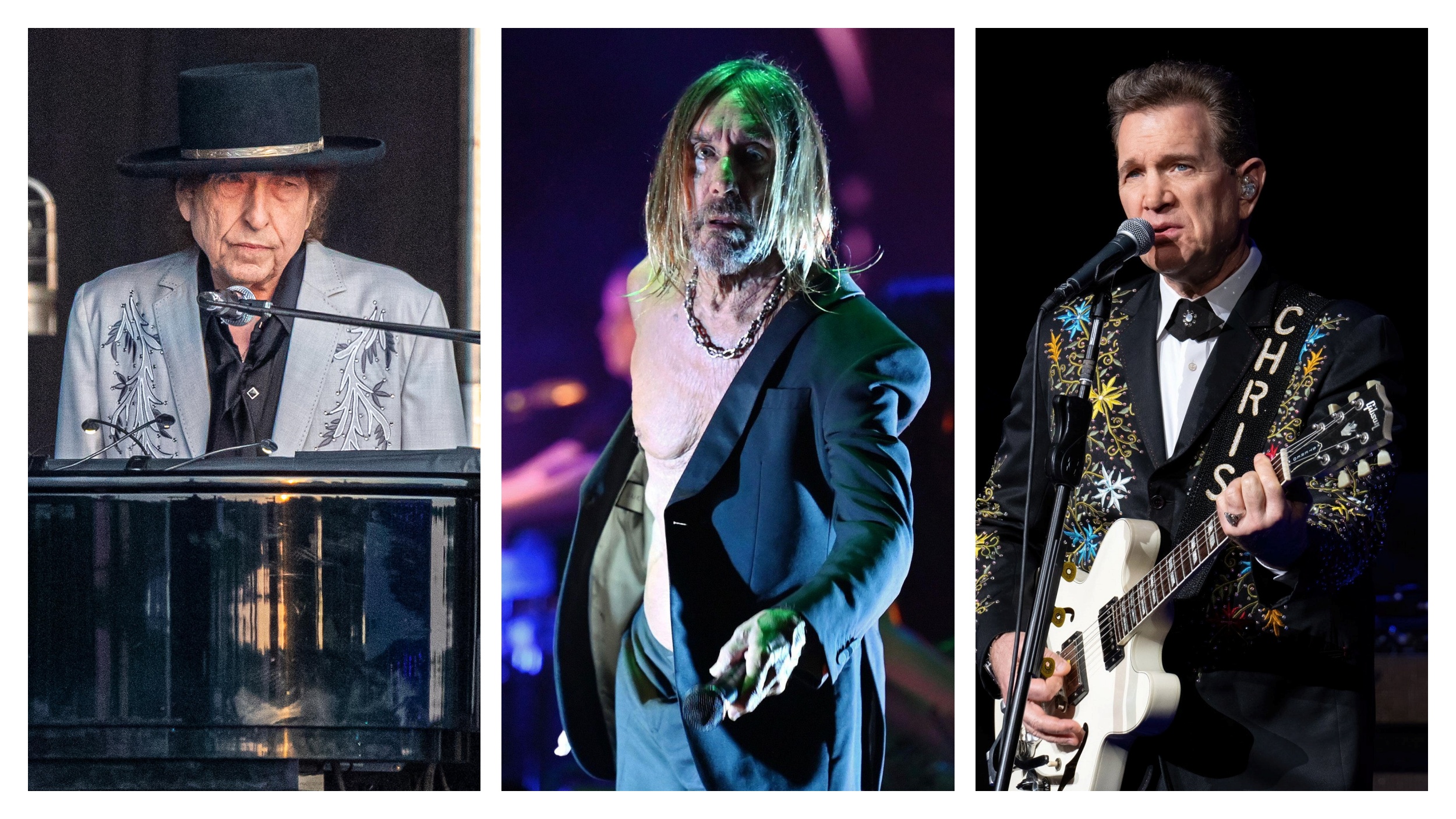 bob dilan, igi pop, kris ajzak