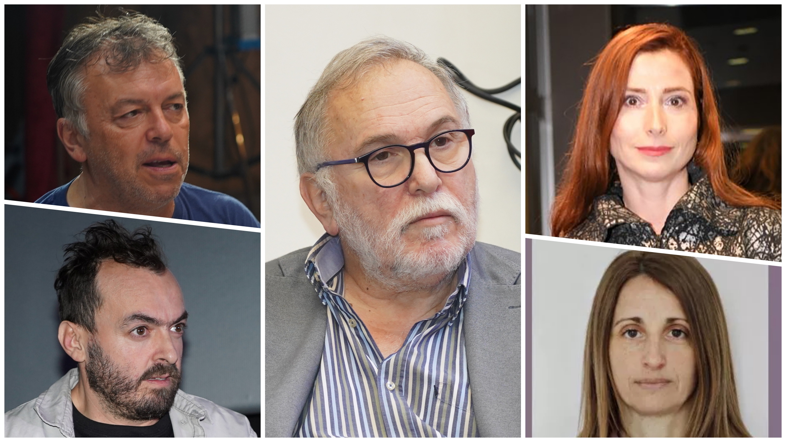 kombo Miroslav Lekić, Nele Karajlić, Nenad Okanović, Sonja Damjanović, Anđelija Andrić