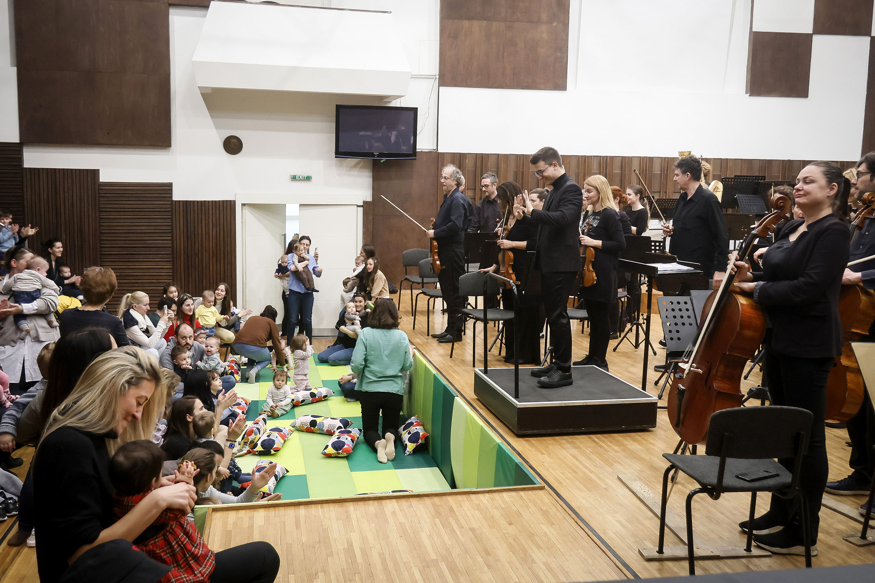 Poslednji ciklus koncerata za bebe u filharmonijskoj sezoni