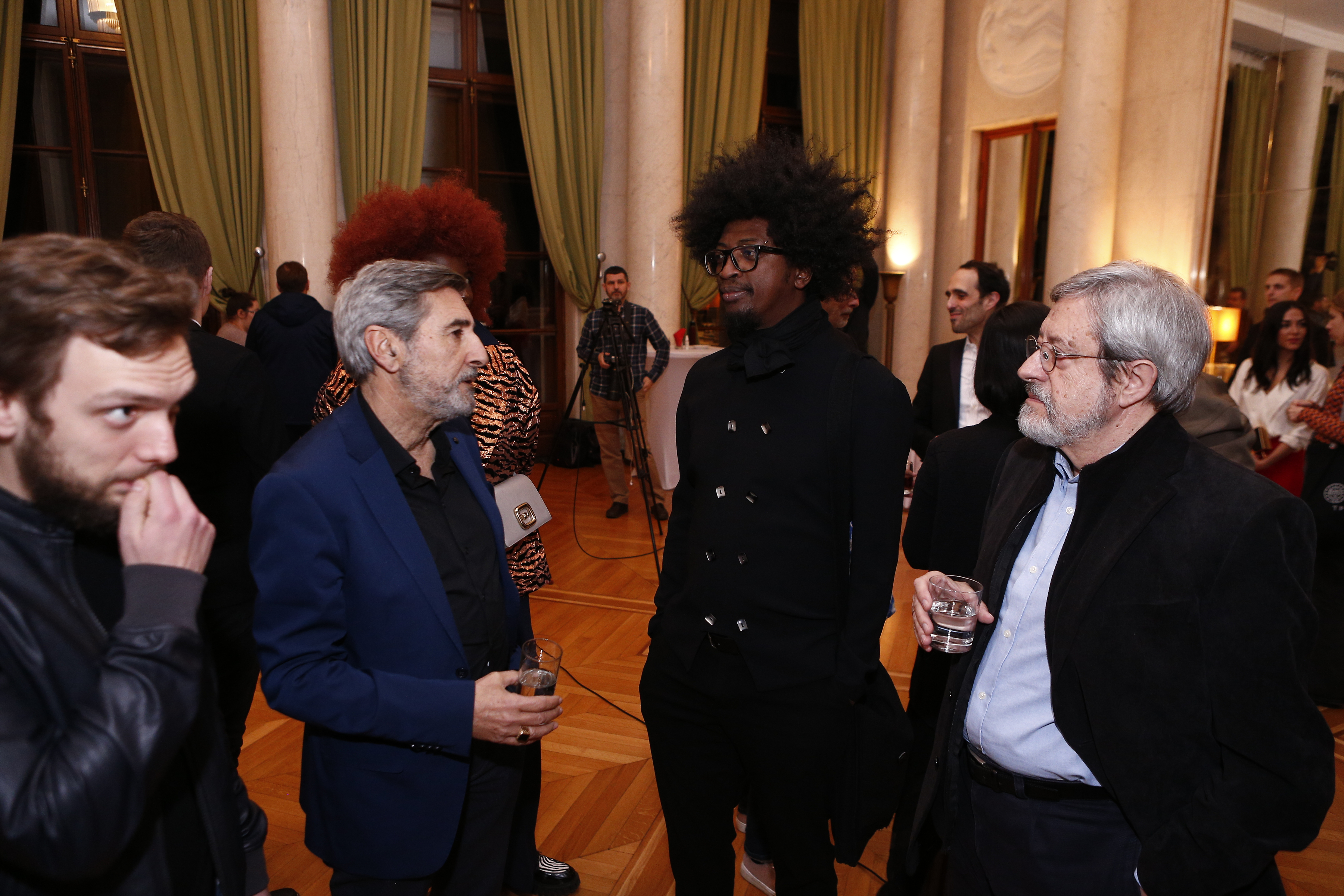 A reception on the occasion of French films and guests at FEST and Francophonie month was held at the residence of the Embassy of the Republic of France.