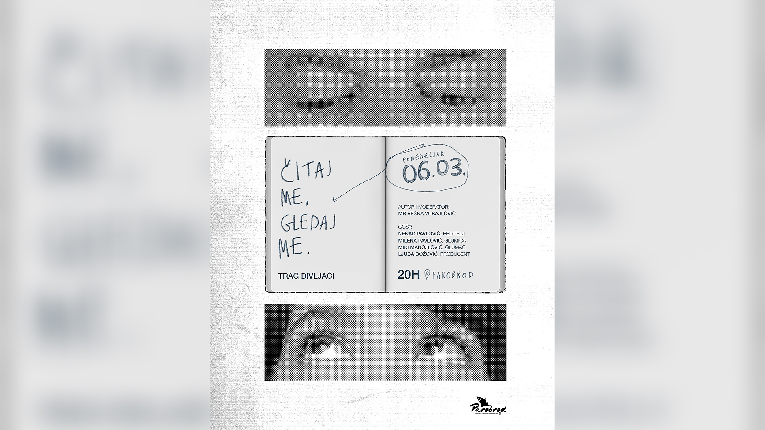 Ciklus tribina "Čitaj me, gledaj me" - Trag divljači -